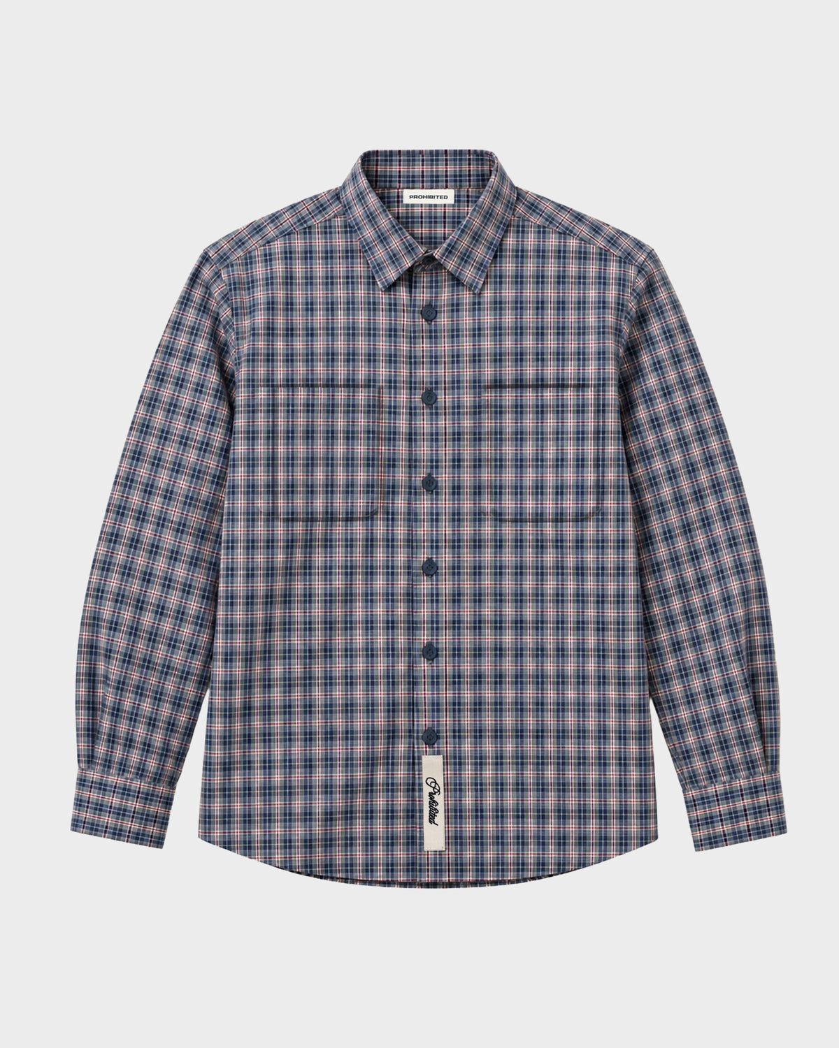 Alpine Checkered Dress Shirt | Blue/Red
