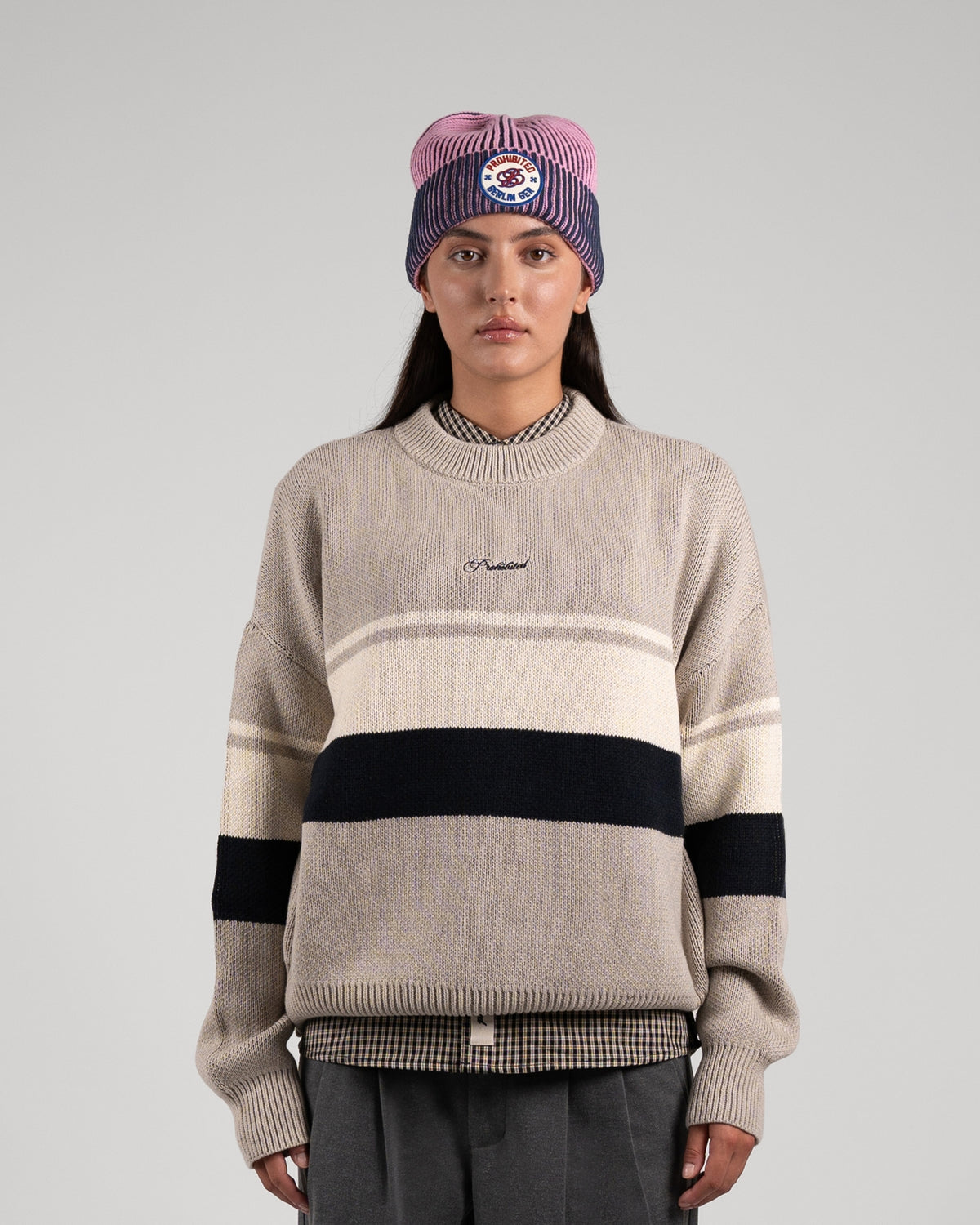 Kicker Knit Sweater | Grey