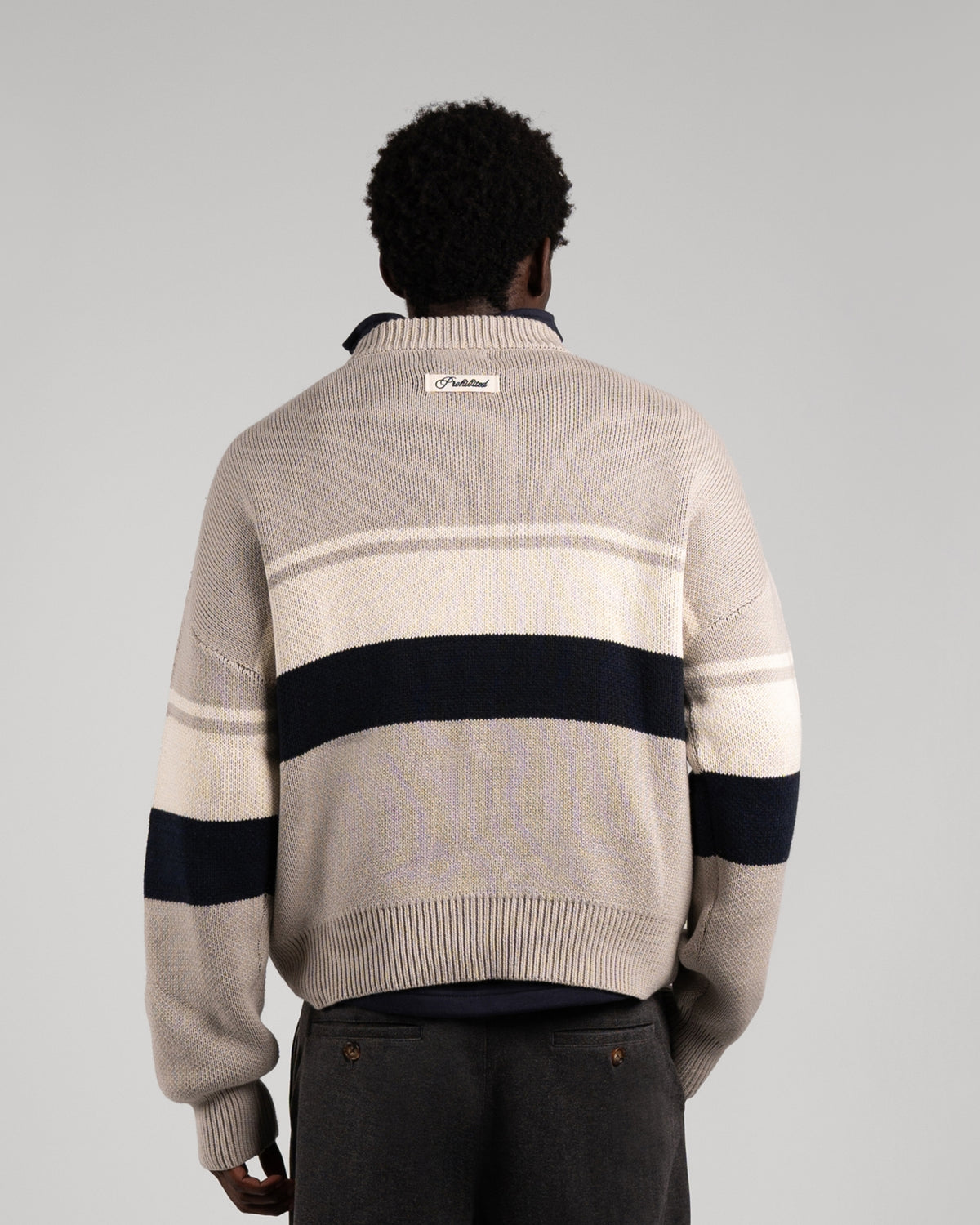Kicker Knit Sweater | Grey