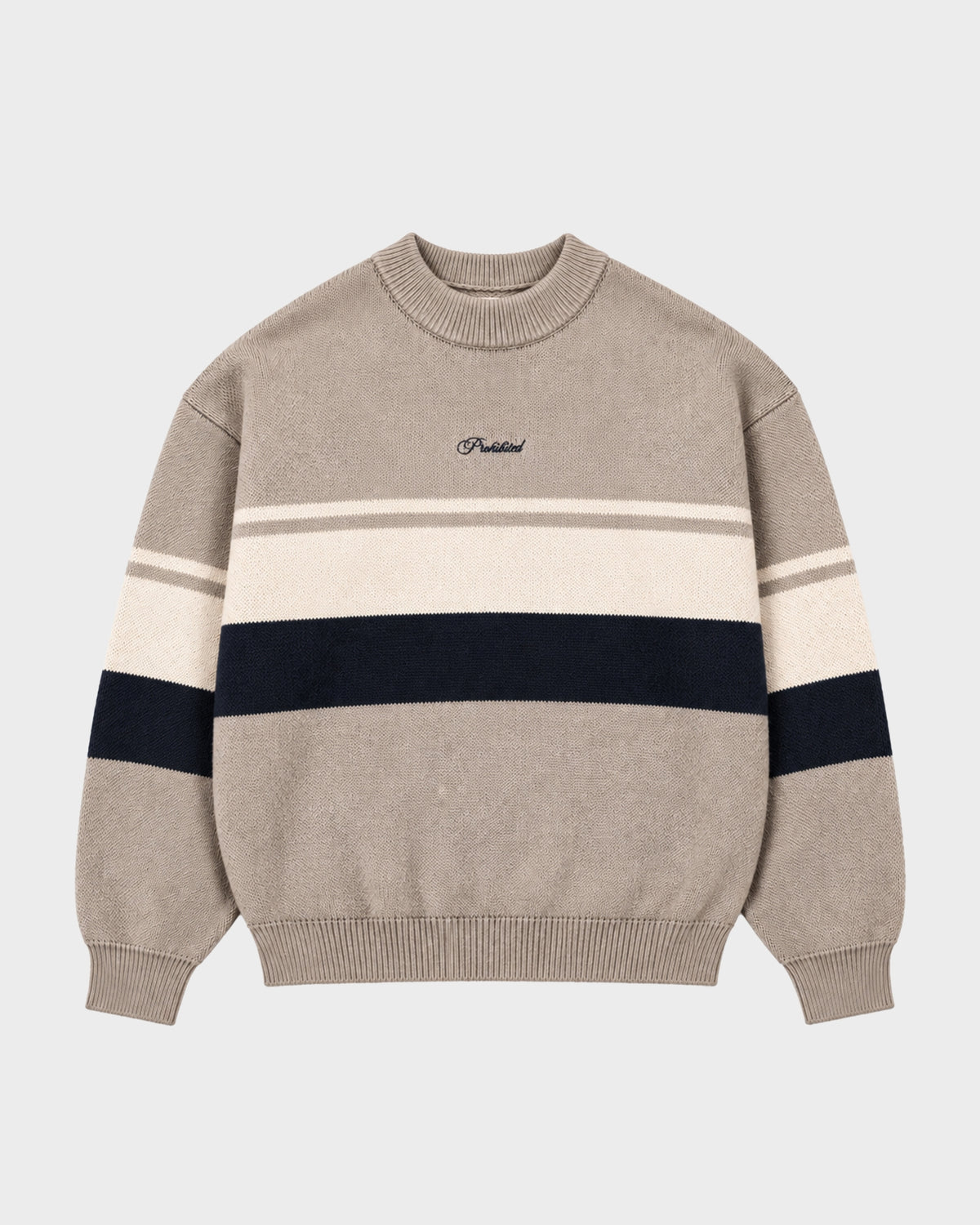 Kicker Knit Sweater | Grey