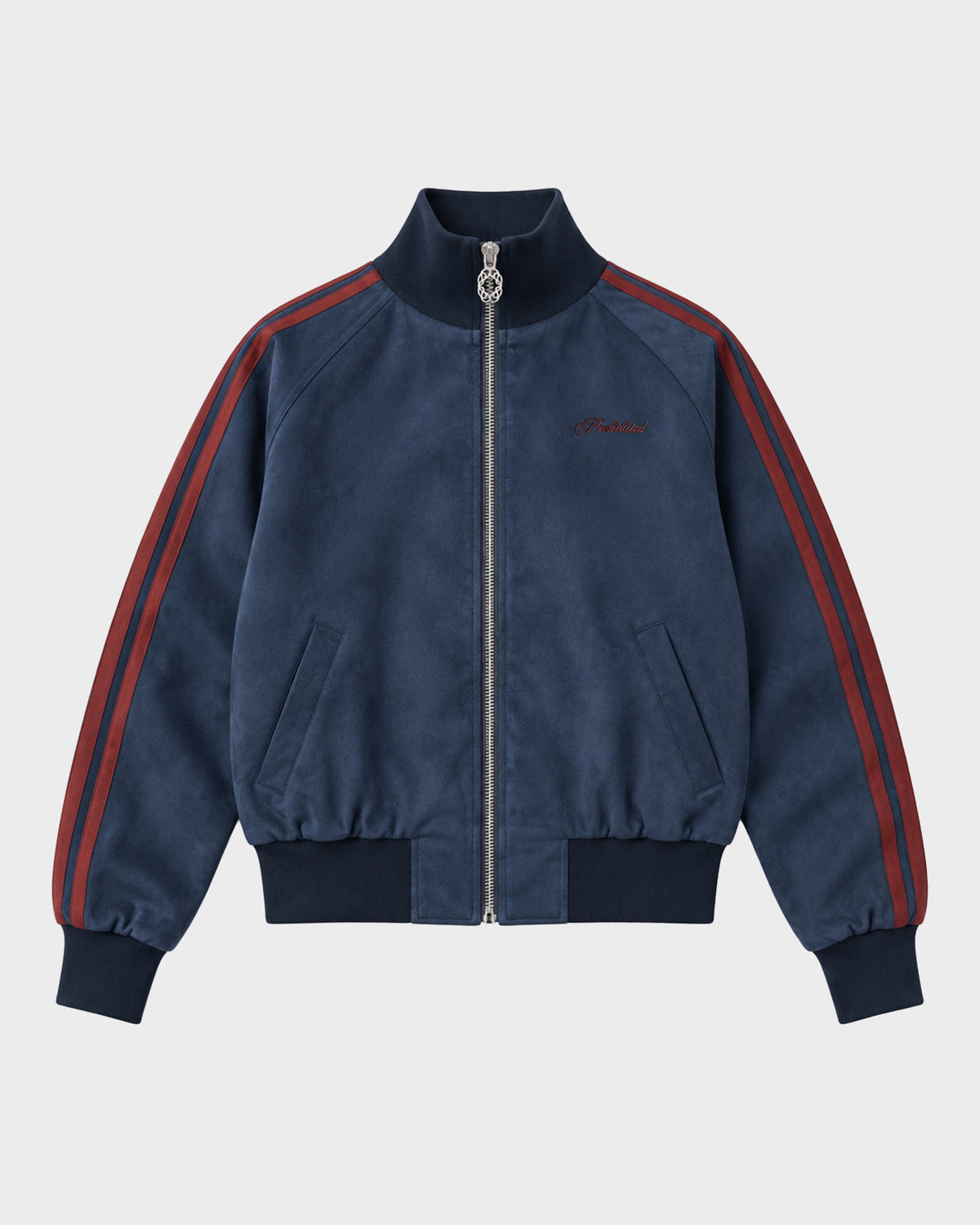 Archived Suede Jacket | Blue