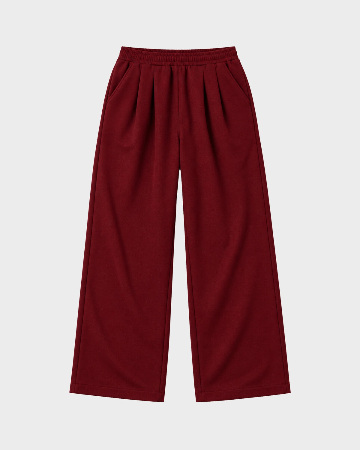 Roots Pleated Trackpants | Bordeaux