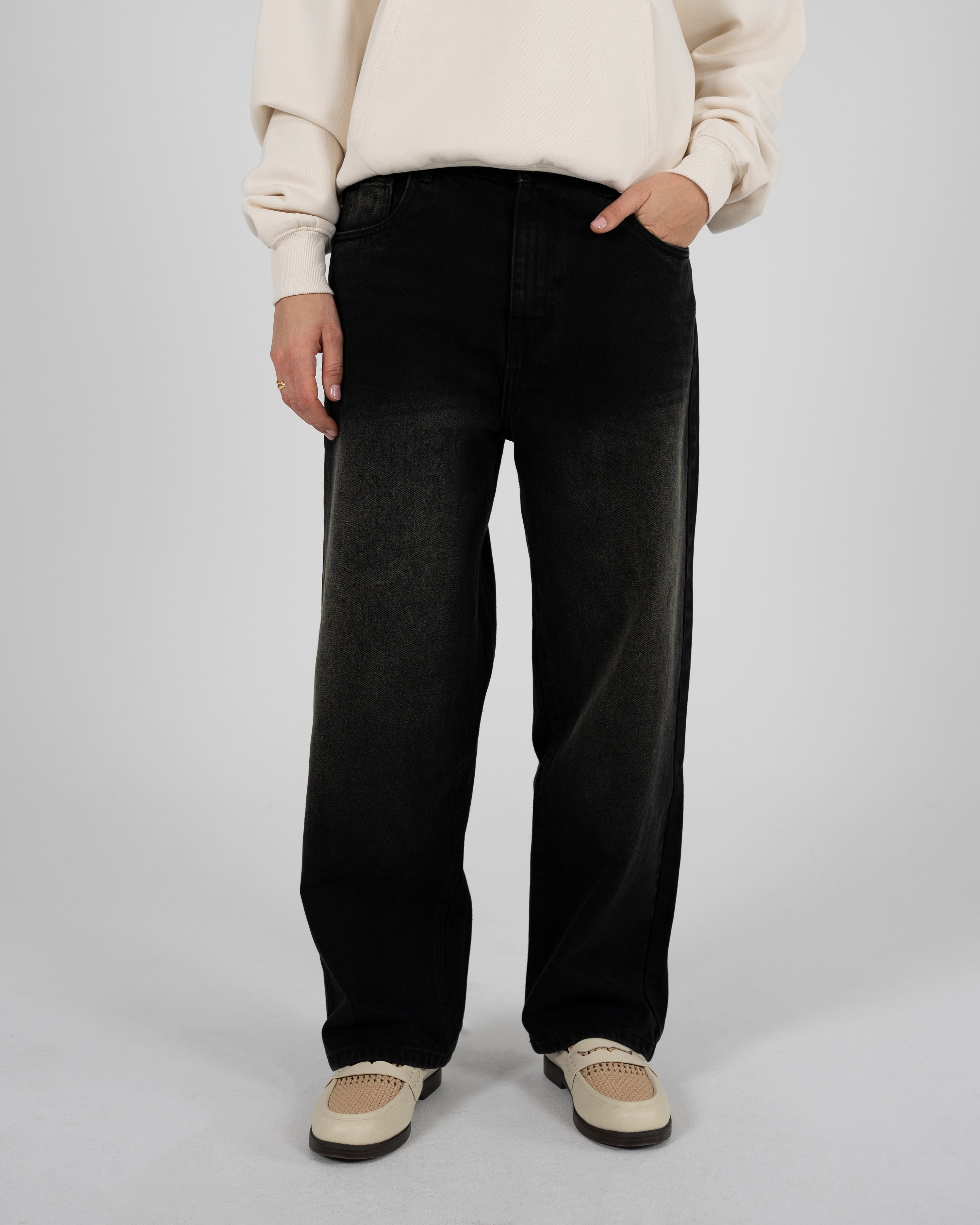 Antwerp Loose Denim Black