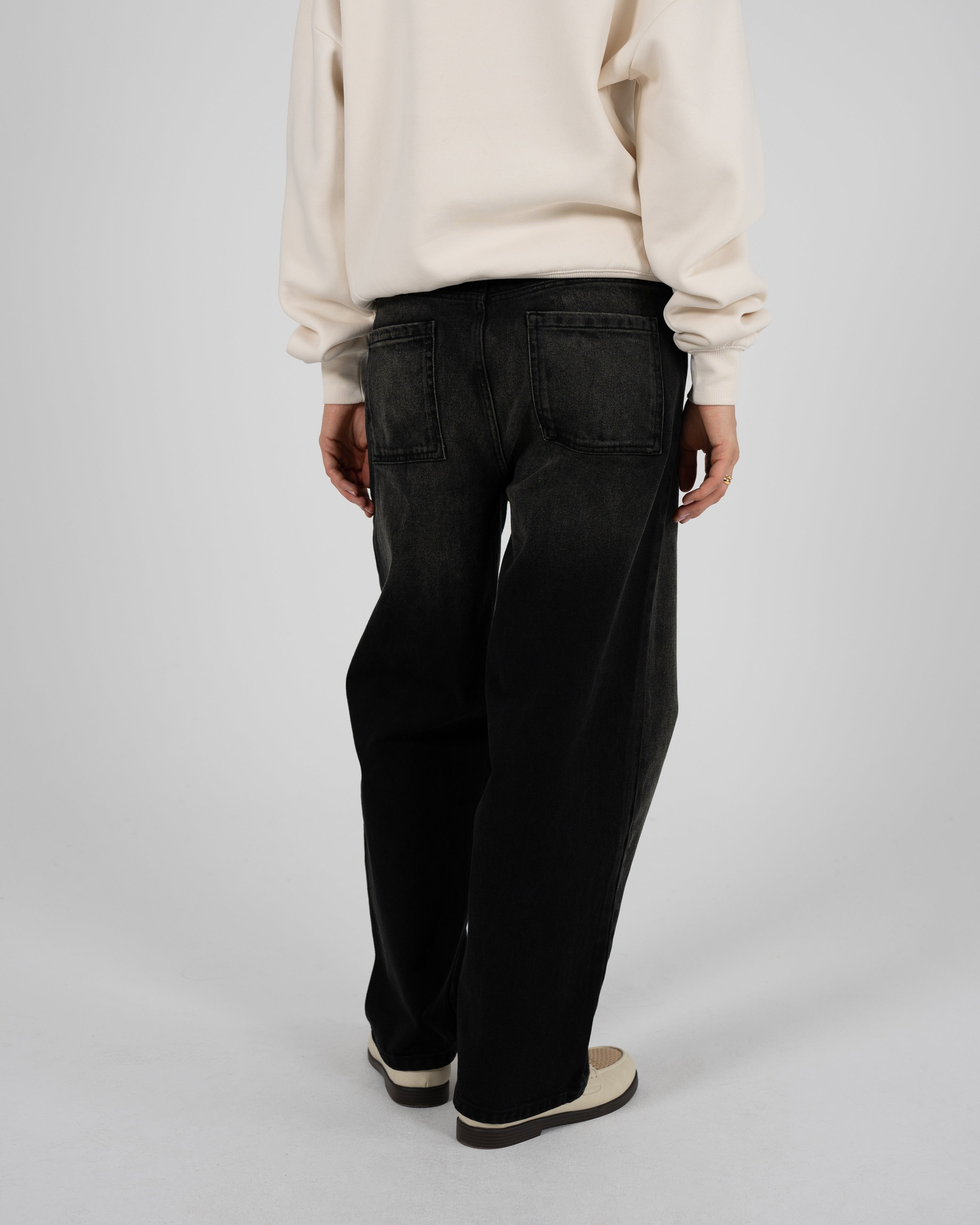 Antwerp Loose Denim Black