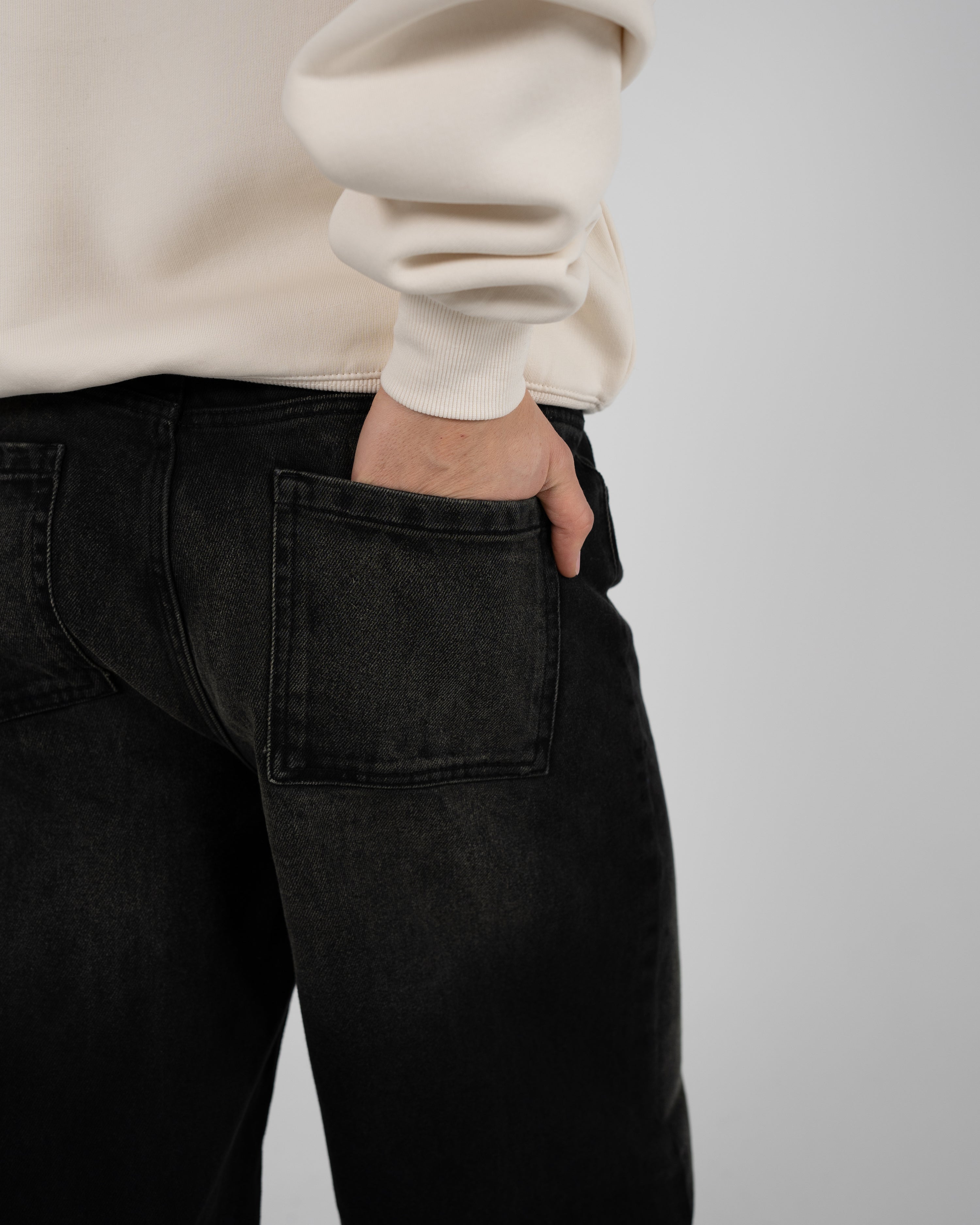 Antwerp Loose Denim Black