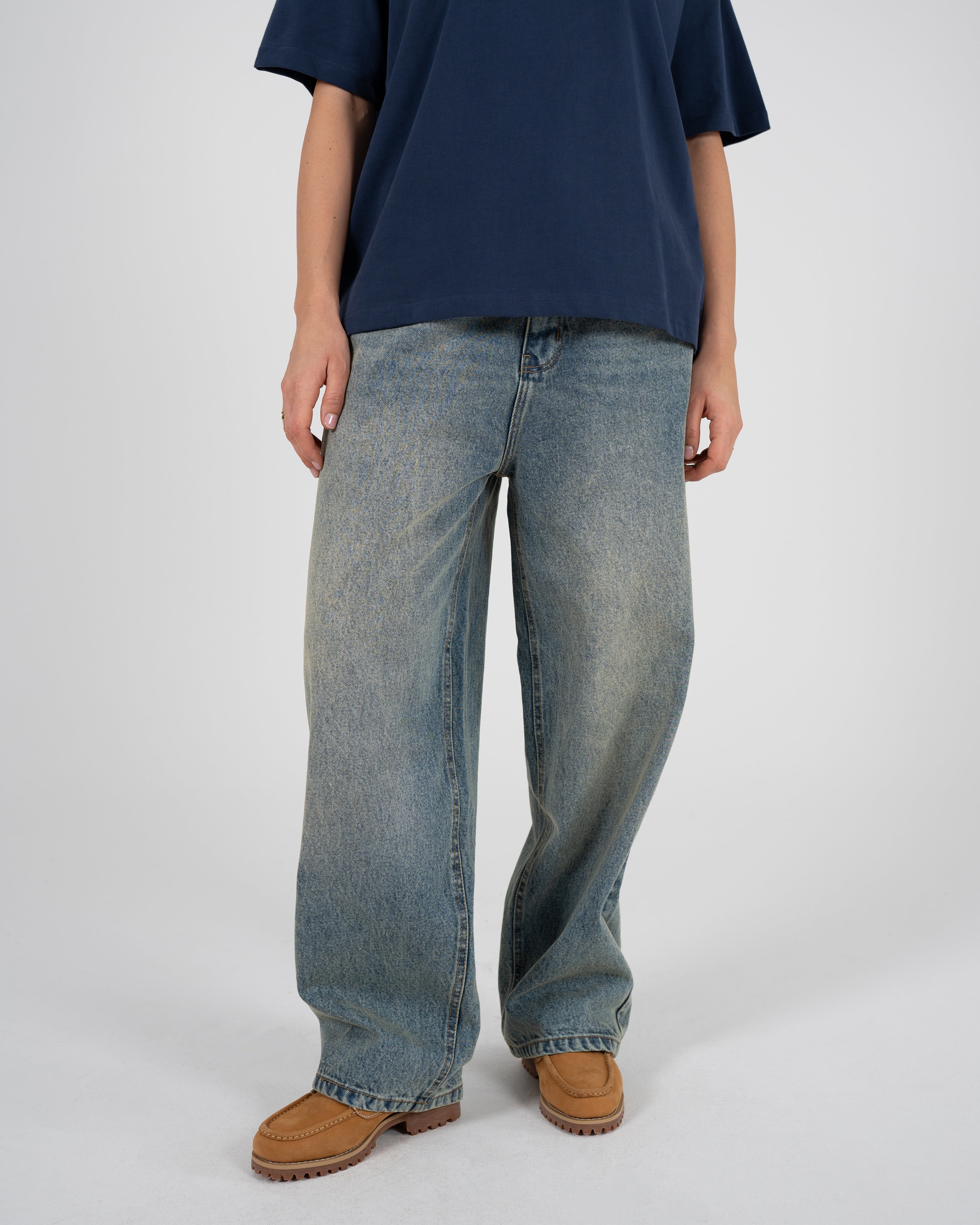 Antwerp Loose Denim Dirty Blue