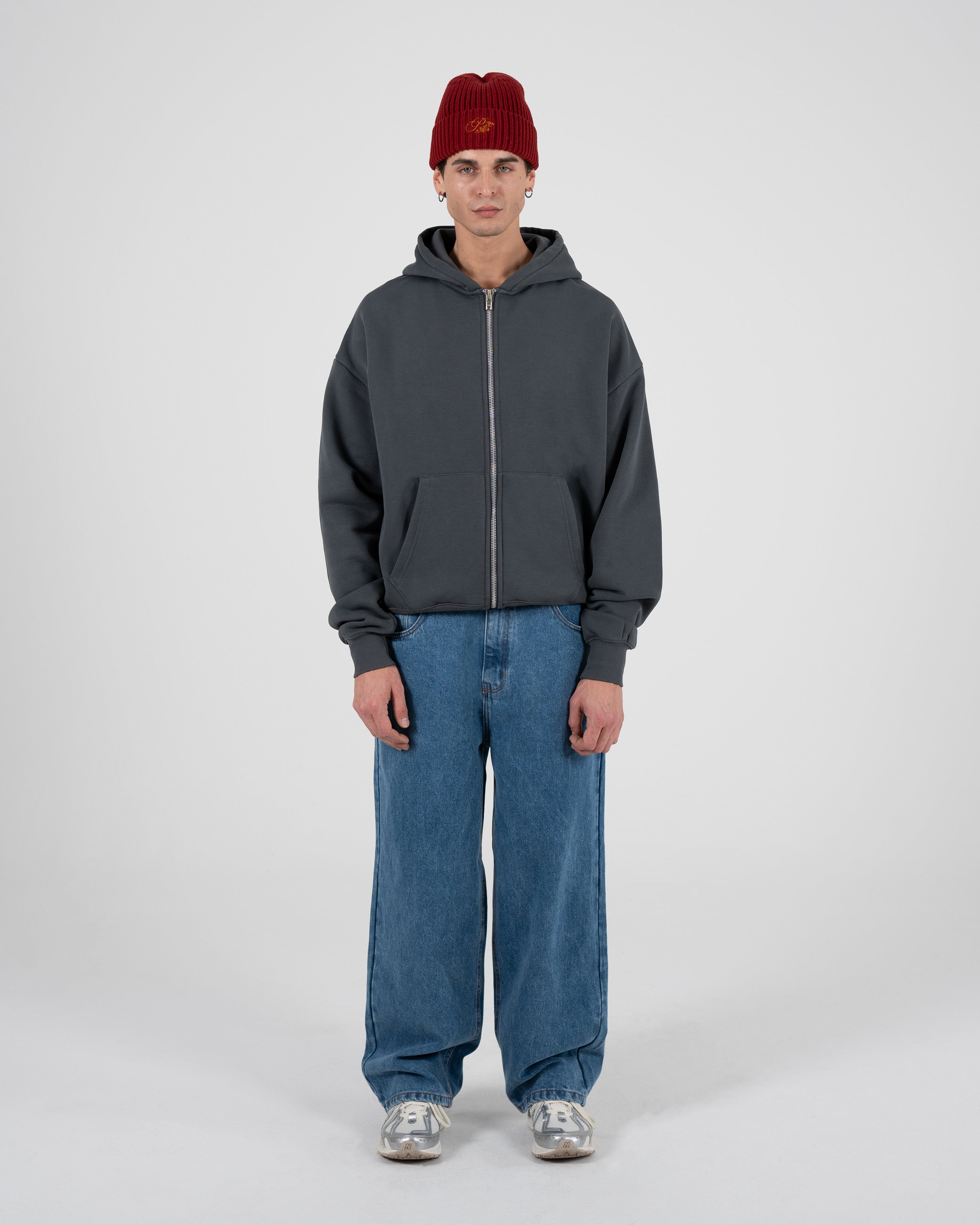 Antwerp Loose Denim Mid Blue