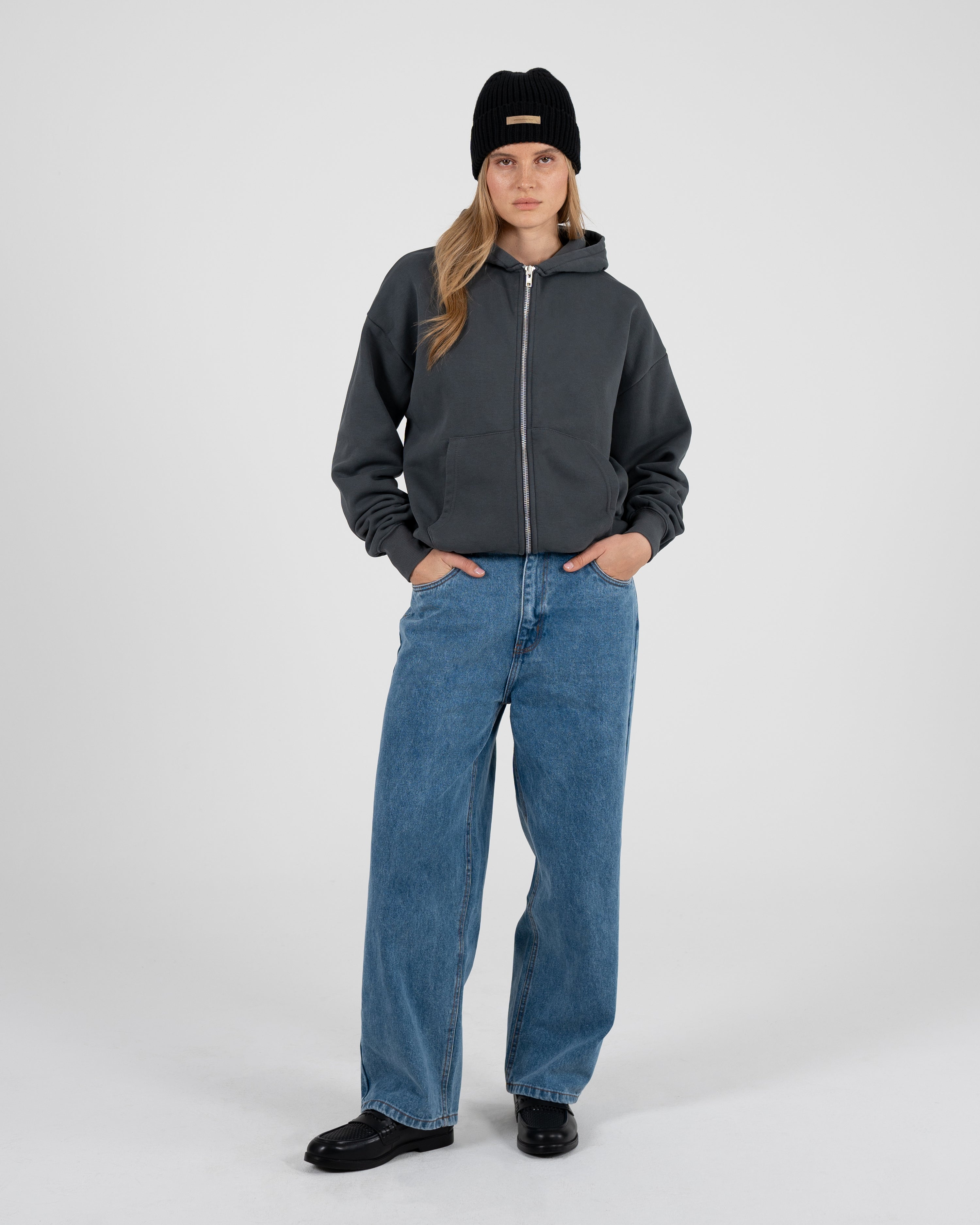 Antwerp Loose Denim Mid Blue