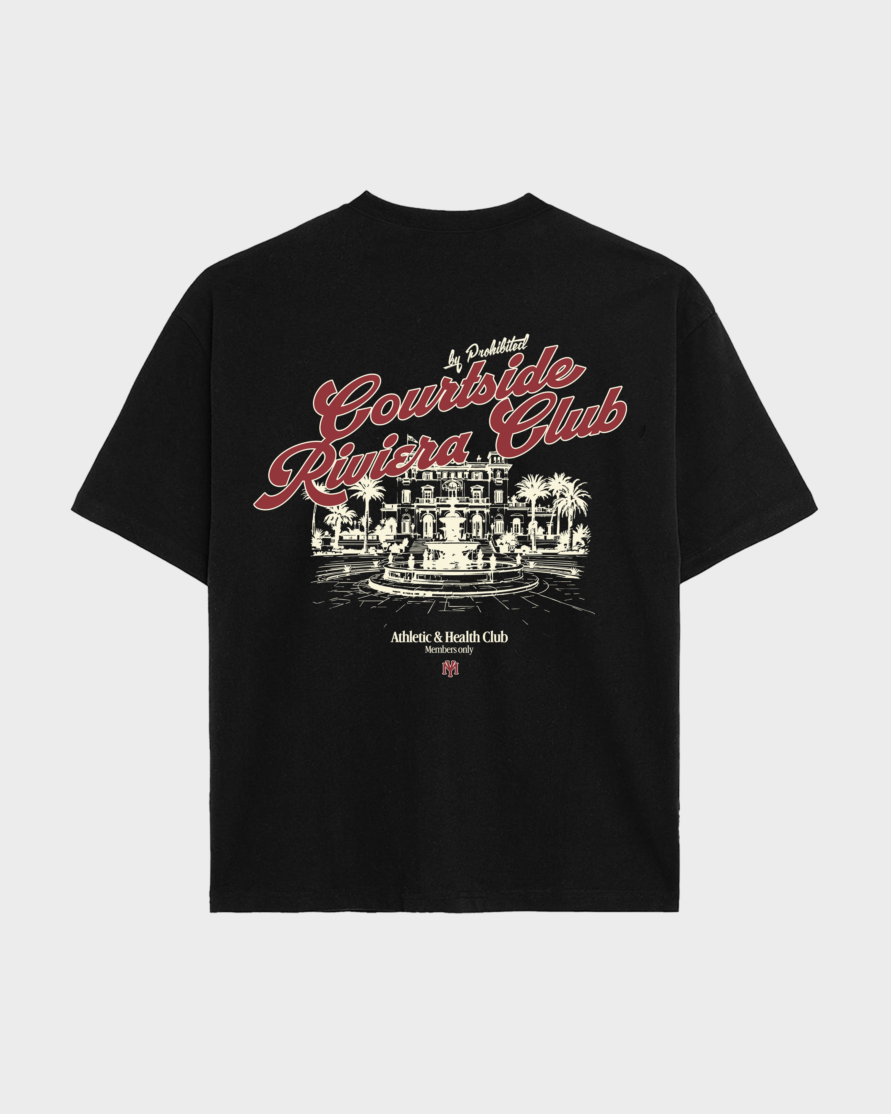 Athletic & Health Club Tee Black