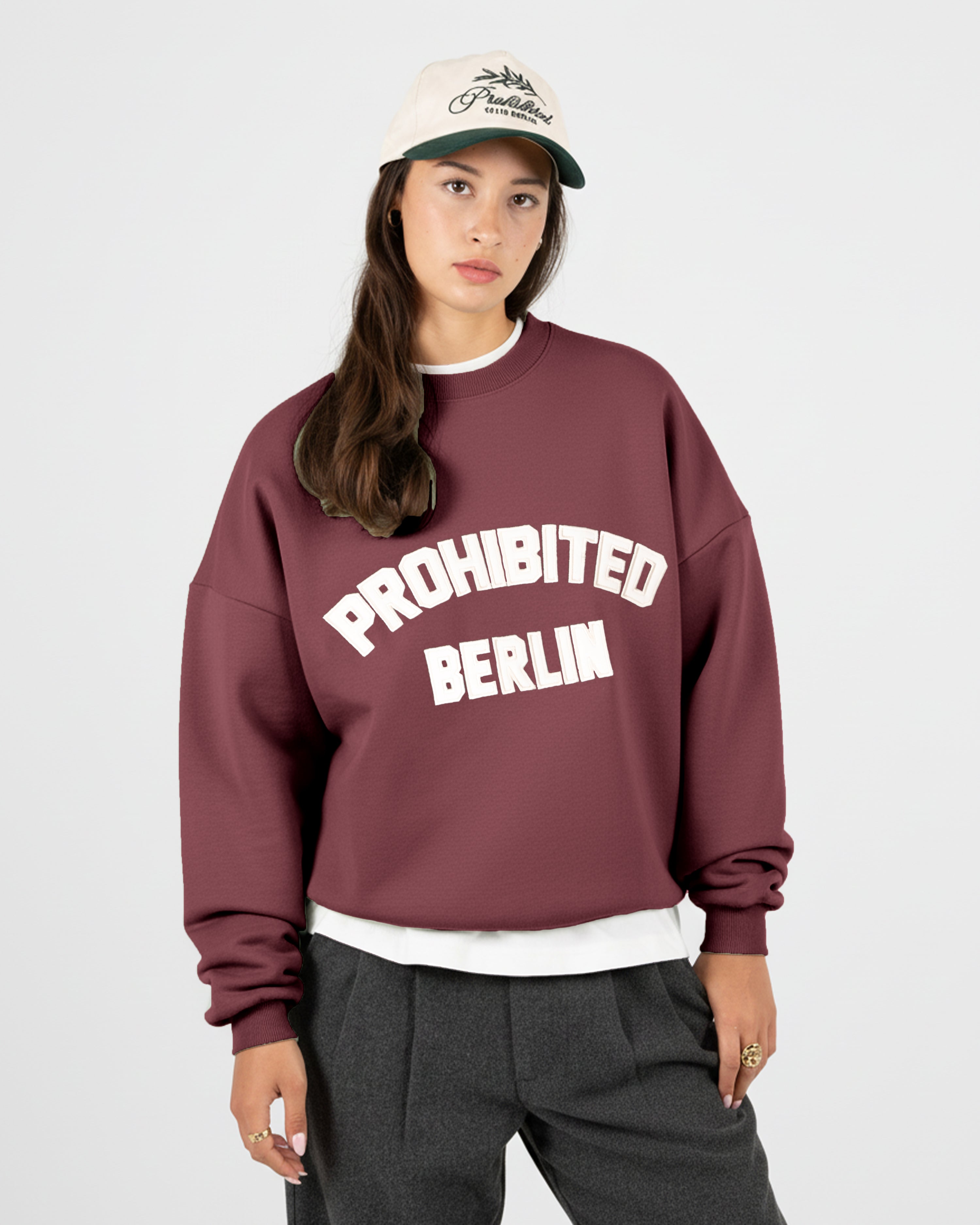 Berlin PB Crew Neck Berry