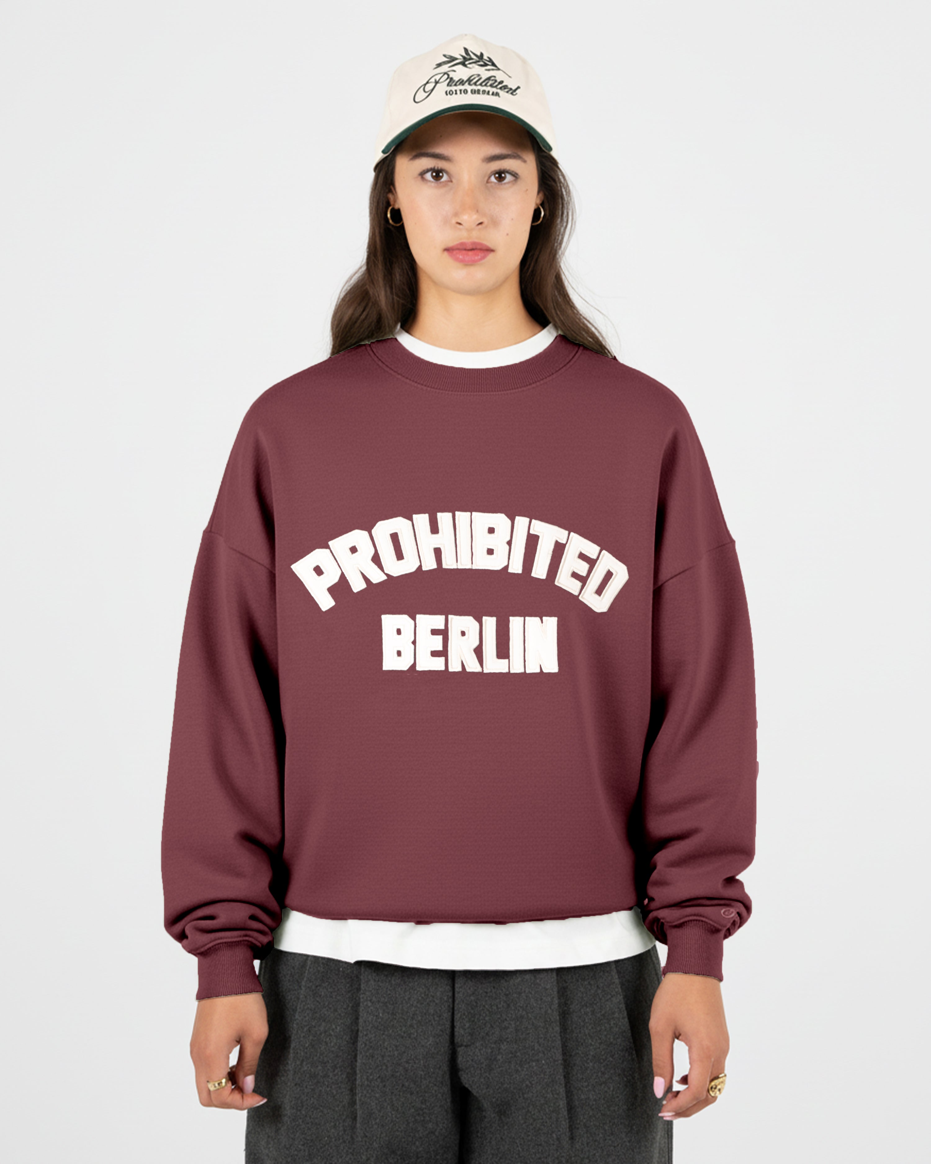 Berlin PB Crew Neck Berry