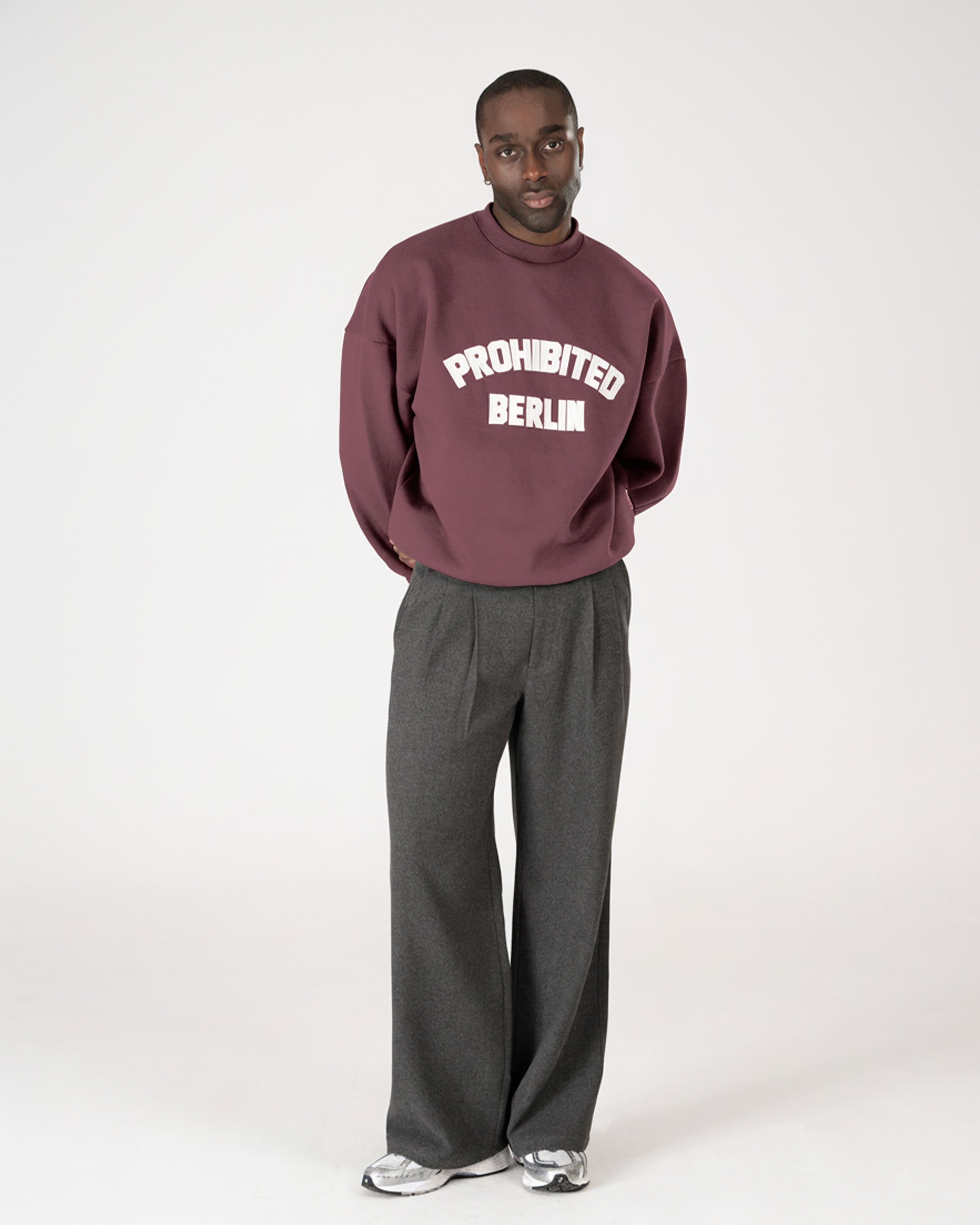 Berlin PB Crew Neck Berry