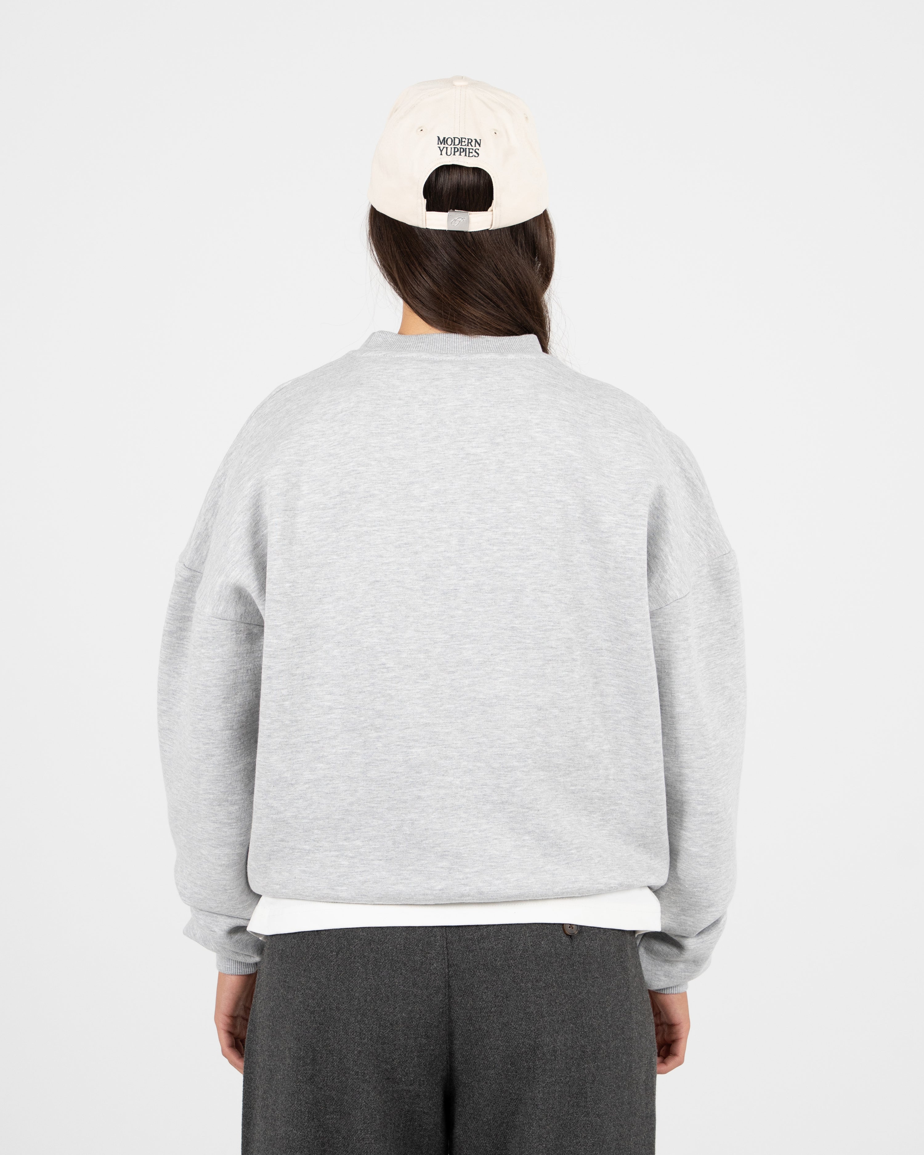 Berlin PB Crew Neck Grey Melange