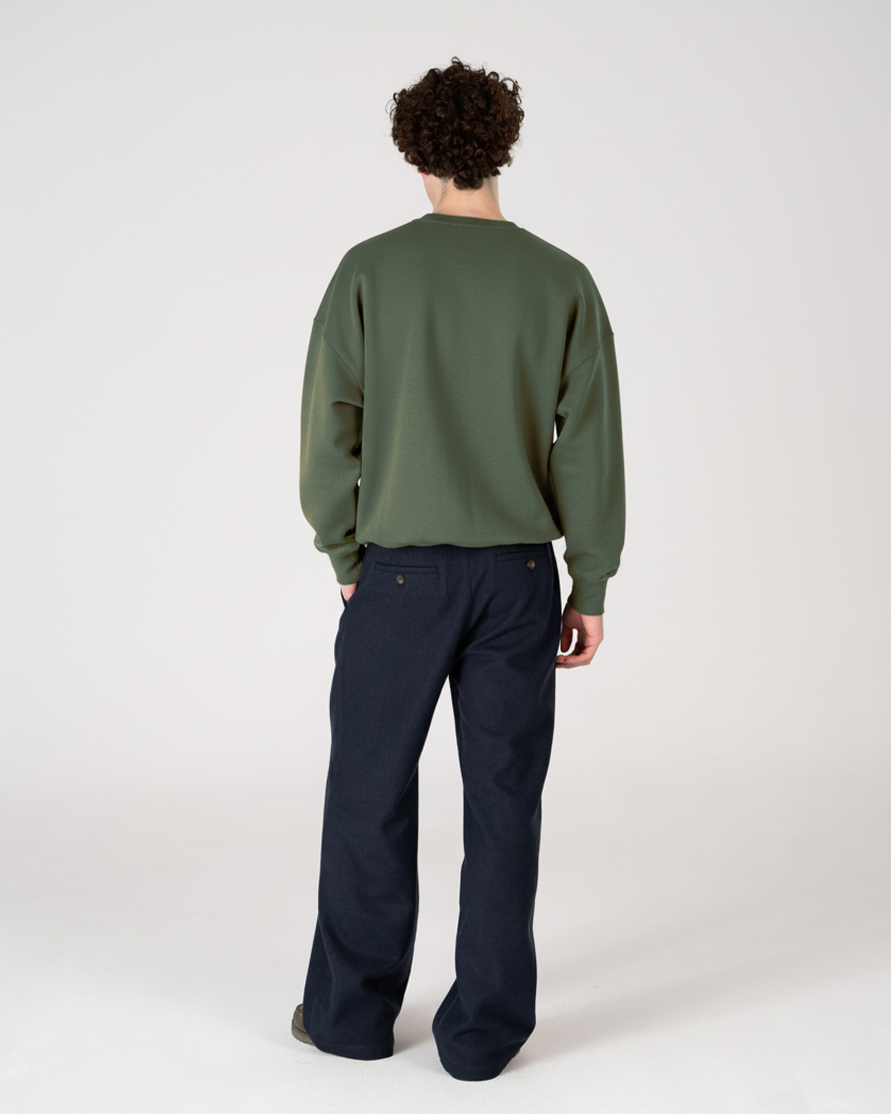 Berlin PB Crew Neck Olive