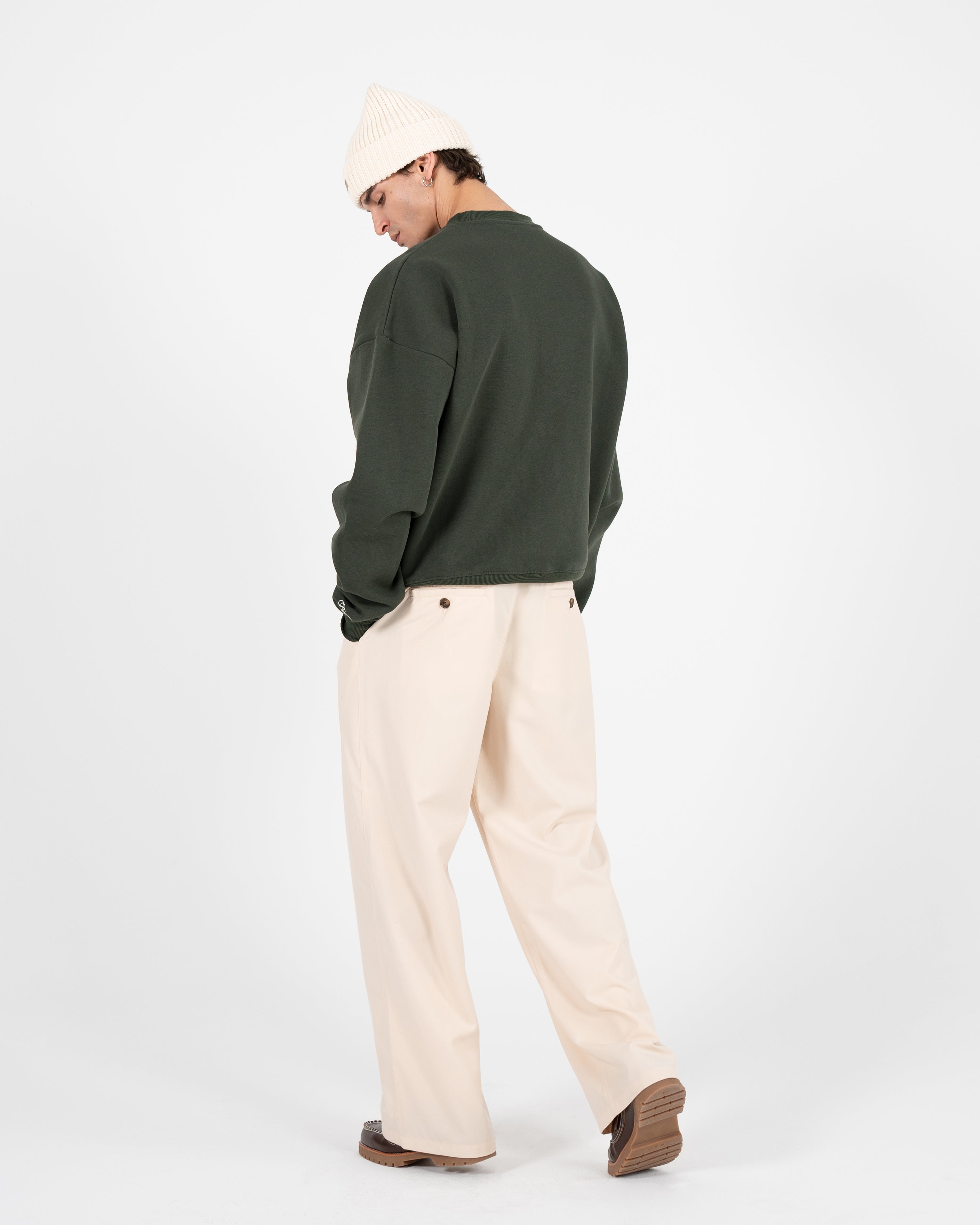 Berlin PB Crew Neck Olive
