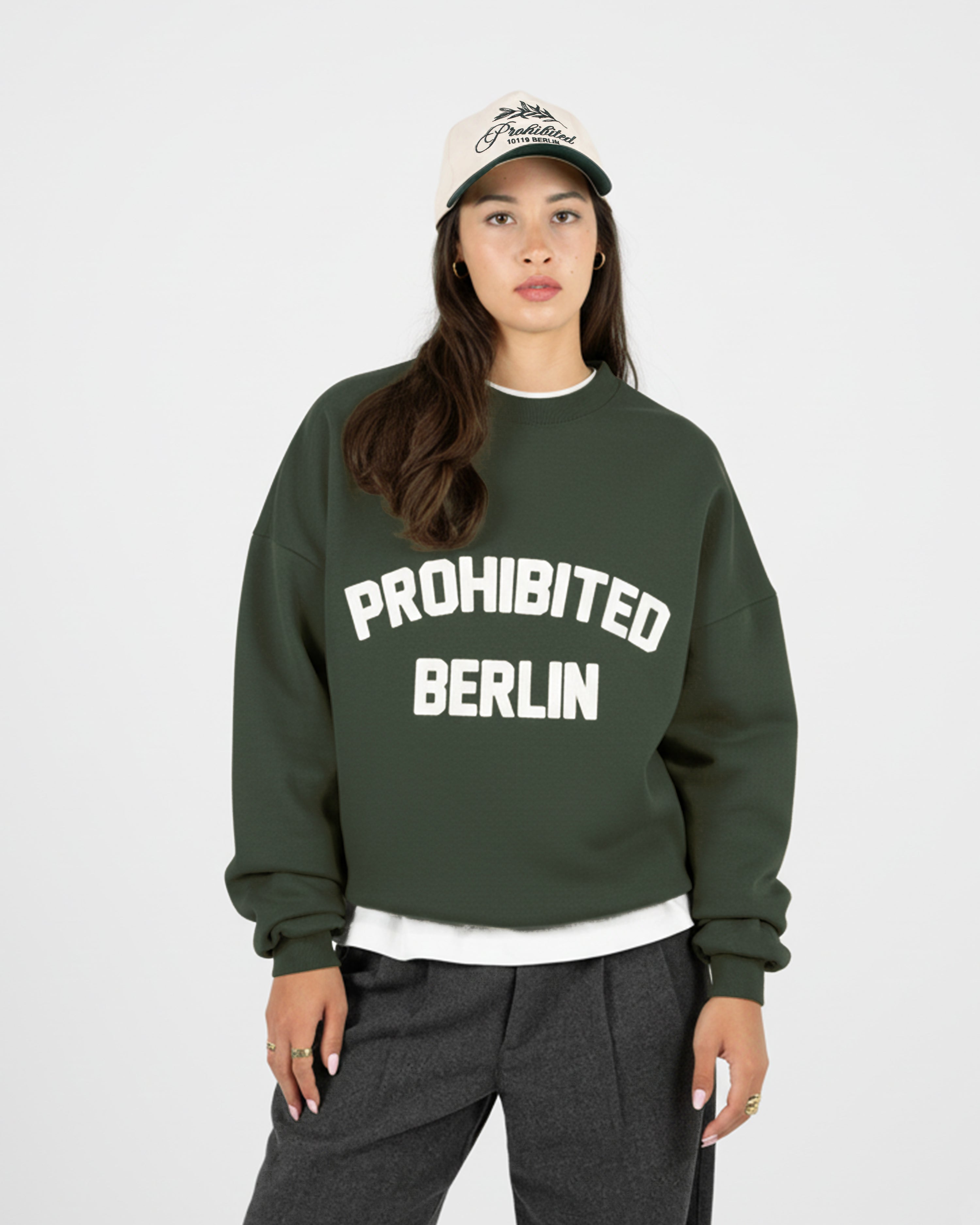 Berlin PB Crew Neck Olive