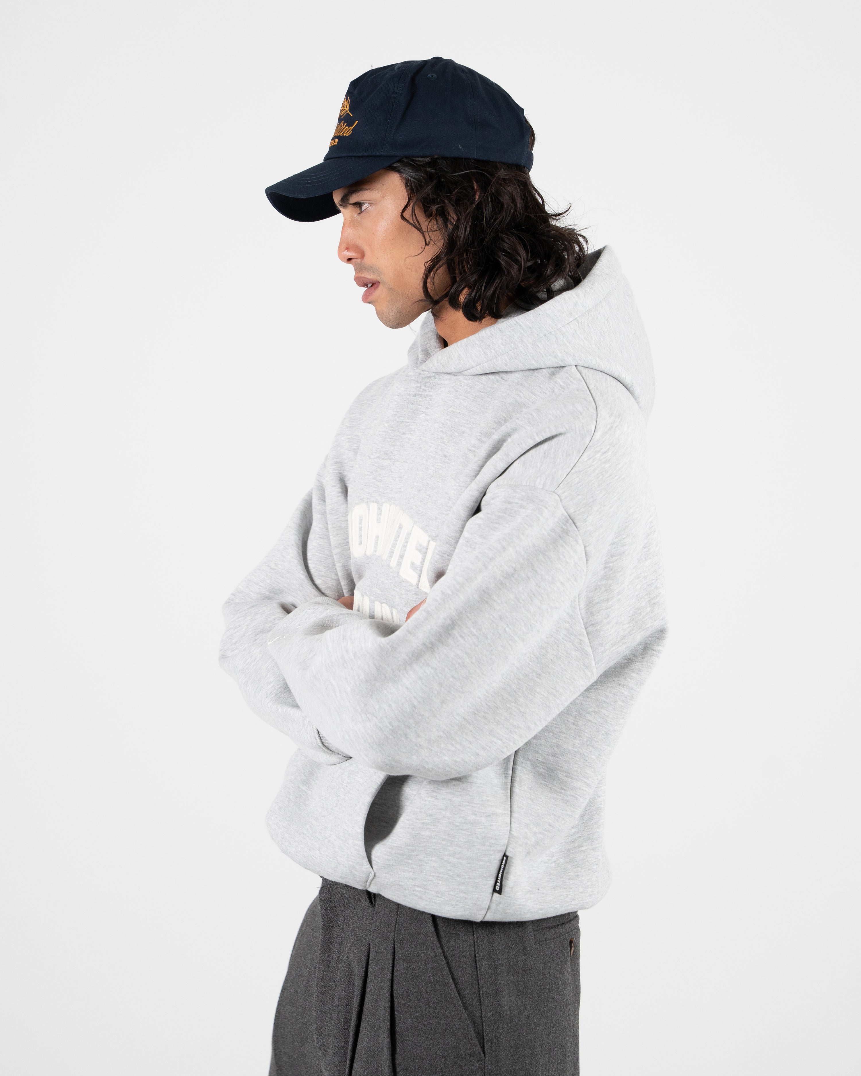 Berlin PB Hoodie Grey Melange