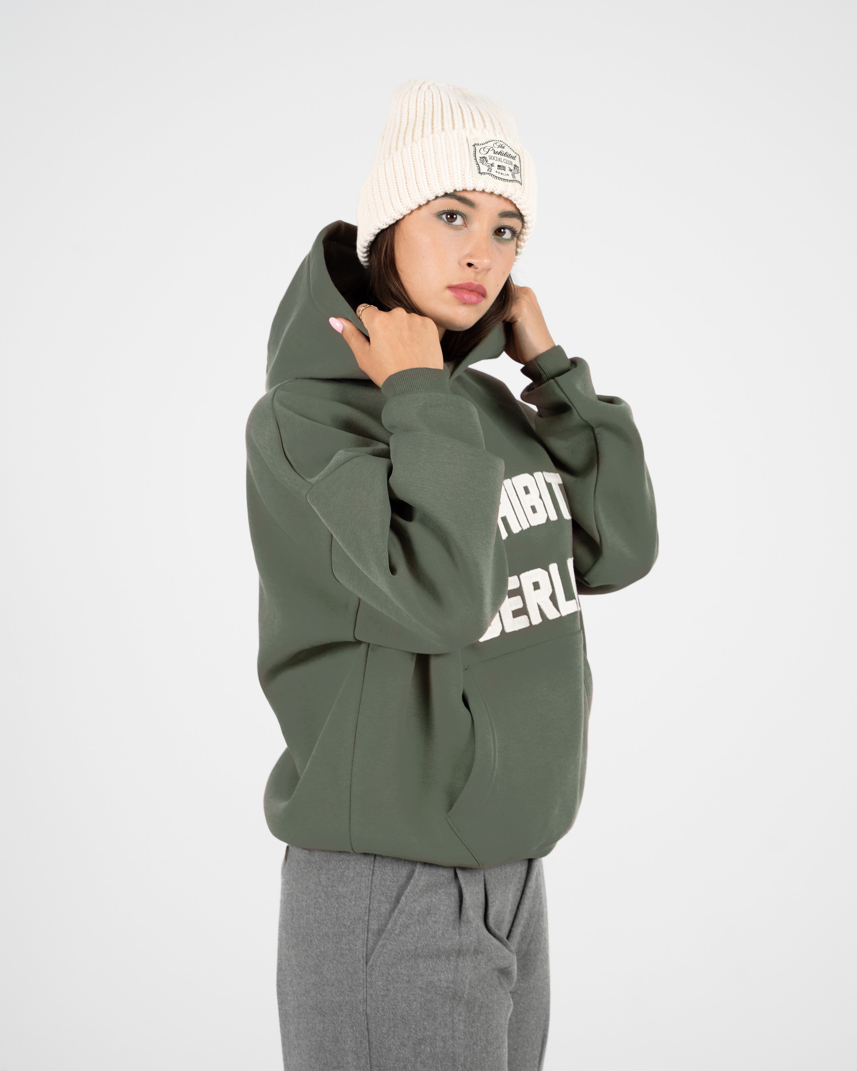 Berlin PB Hoodie Olive