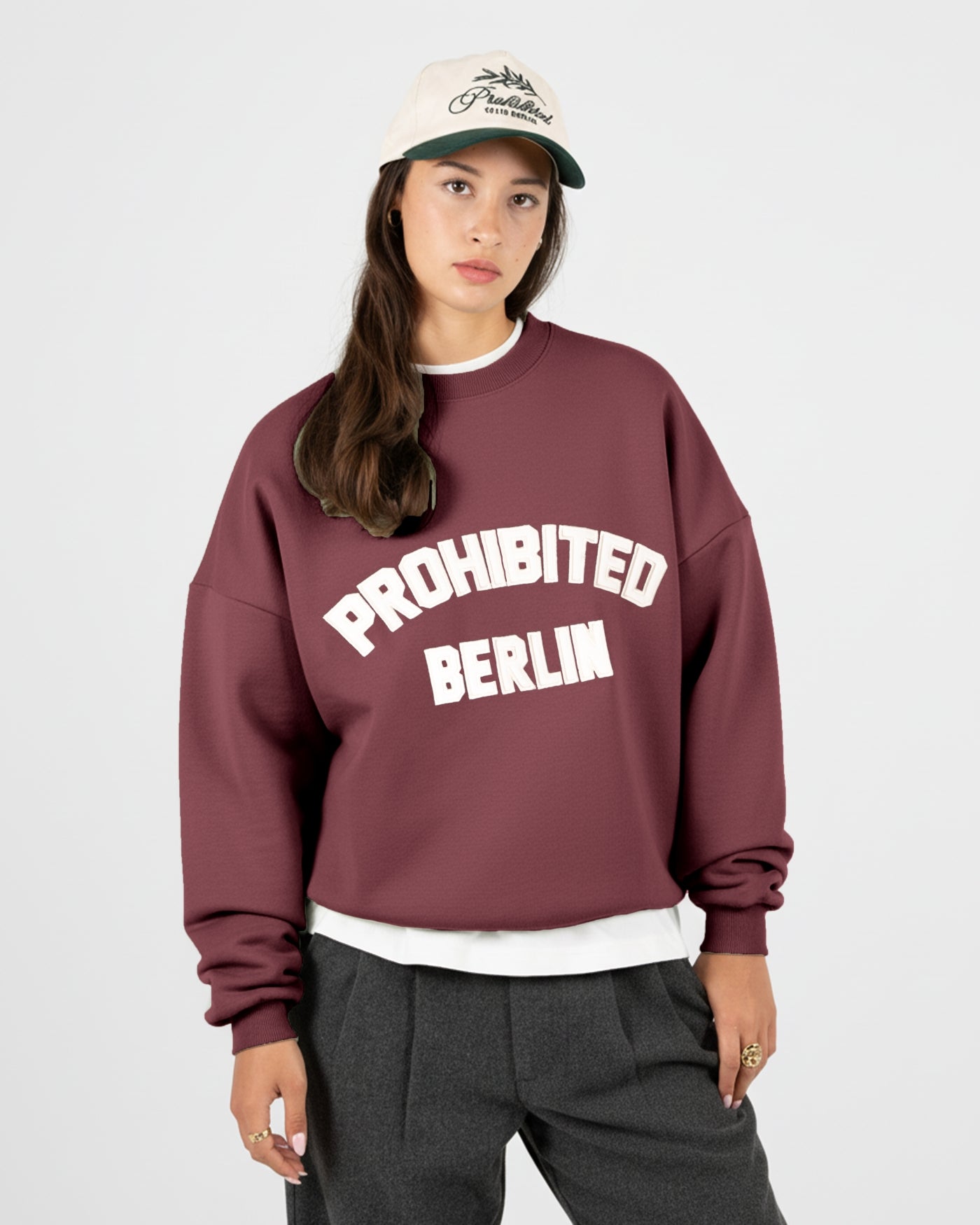 Berlin PB Crew Neck | Berry