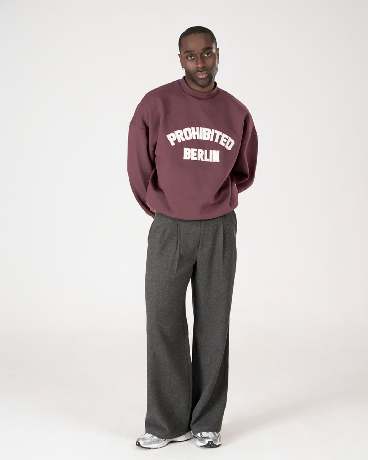 Berlin PB Crew Neck | Berry