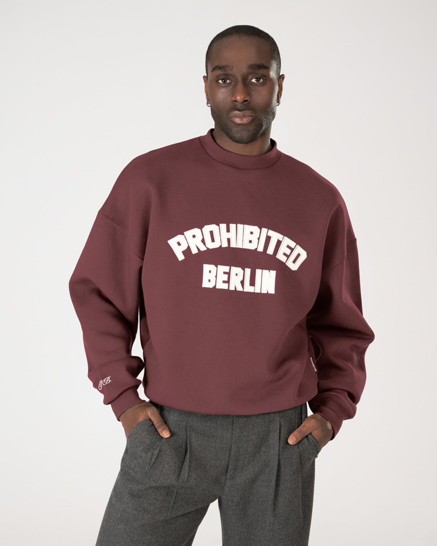 Berlin PB Crew Neck | Berry