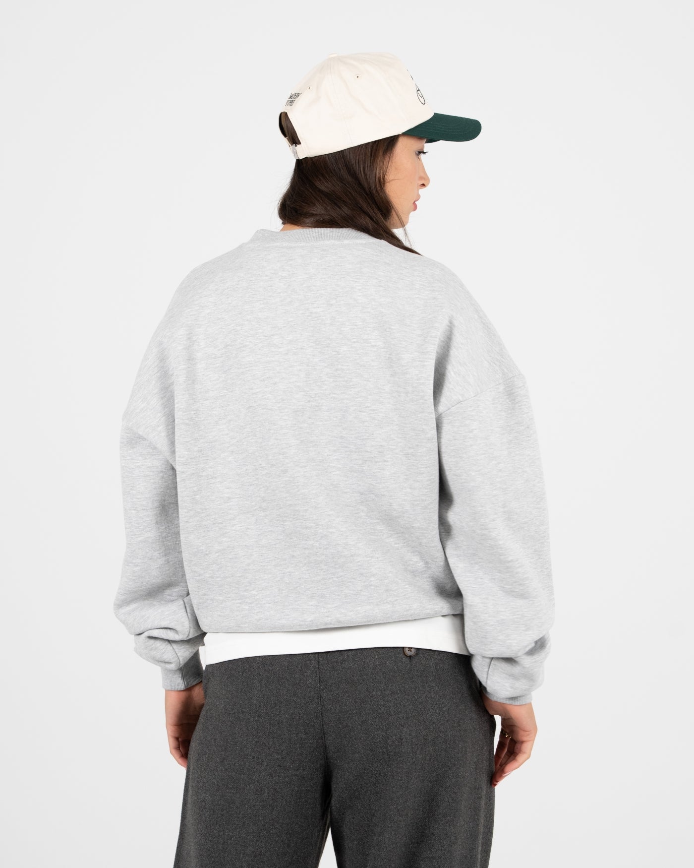 Berlin PB Crew Neck | Grey Melange