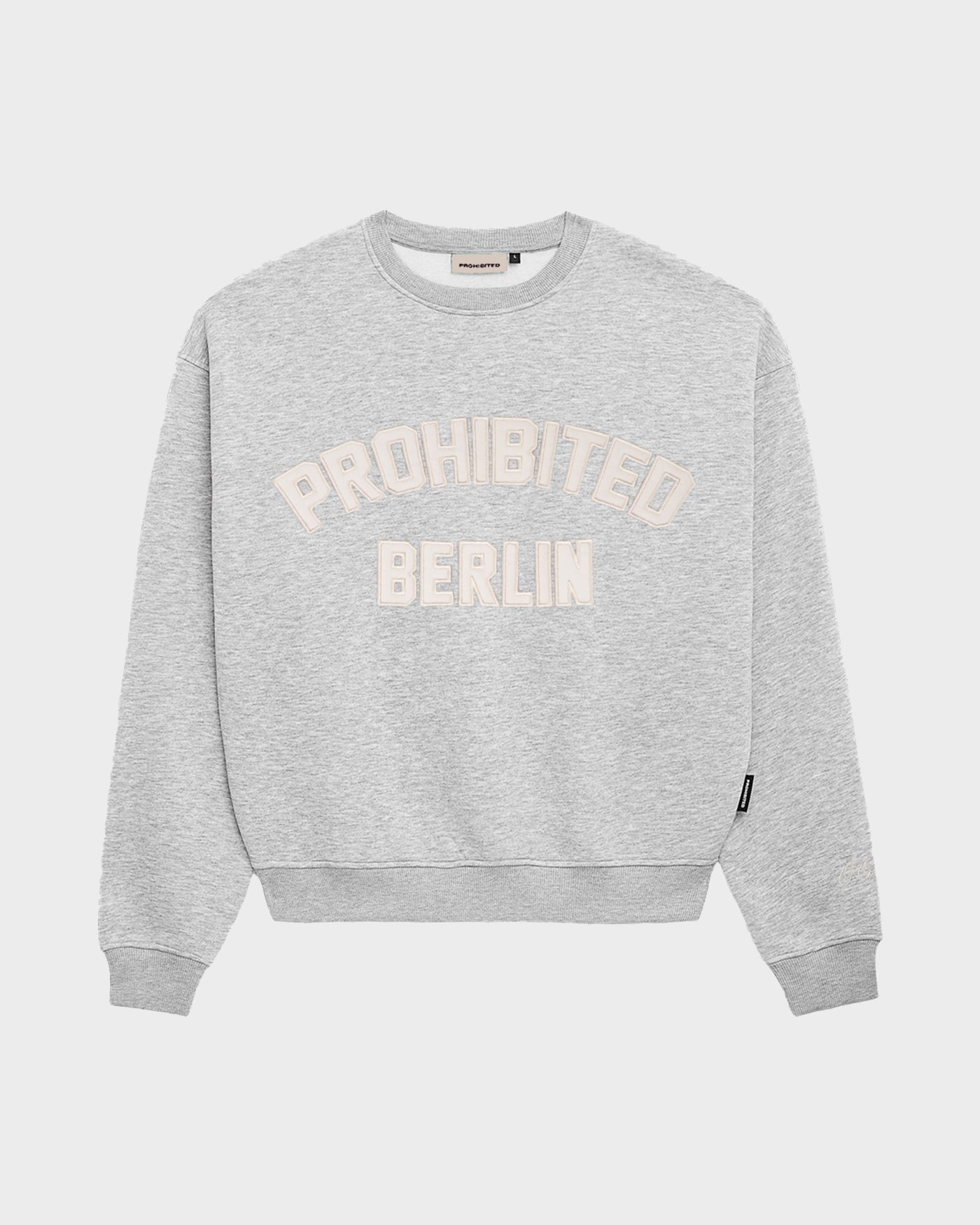 Berlin PB Crew Neck | Grey Melange