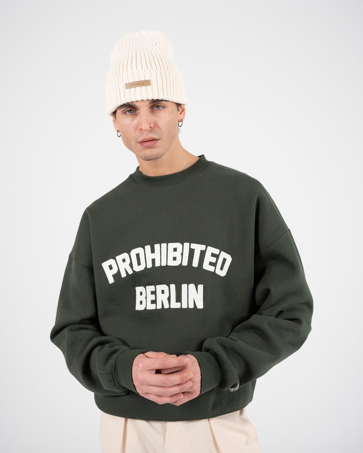 Berlin PB Crew Neck | Olive