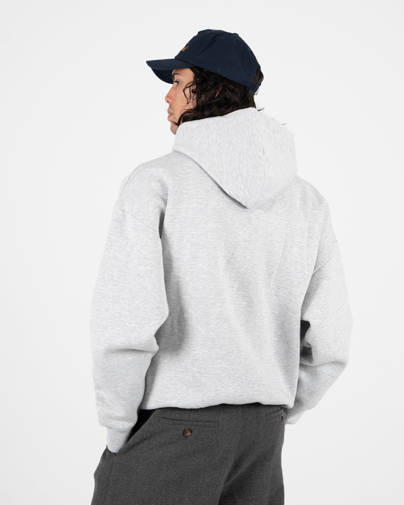 Berlin PB Hoodie | Grey Melange