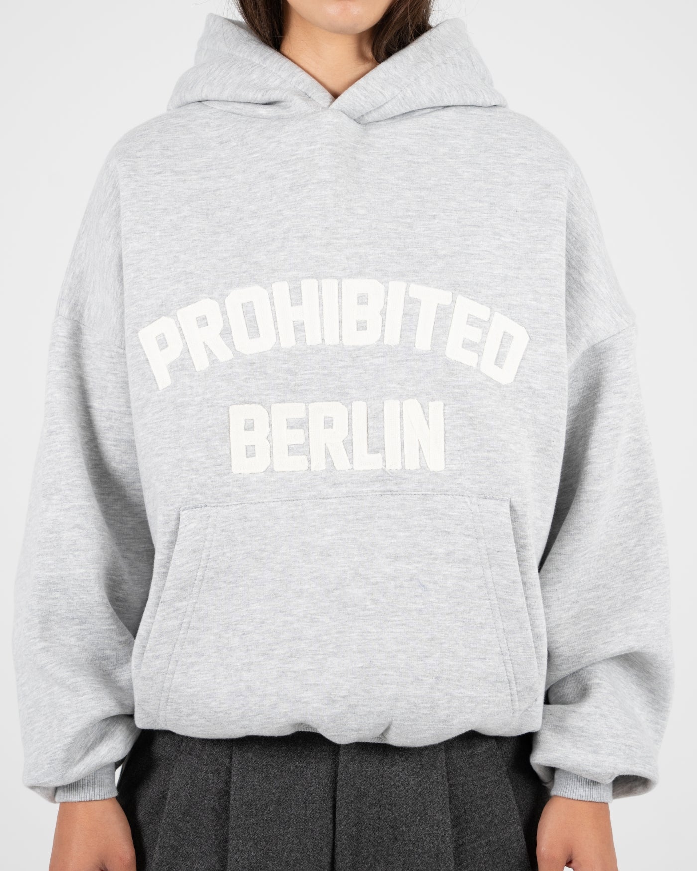 Berlin PB Hoodie | Grey Melange