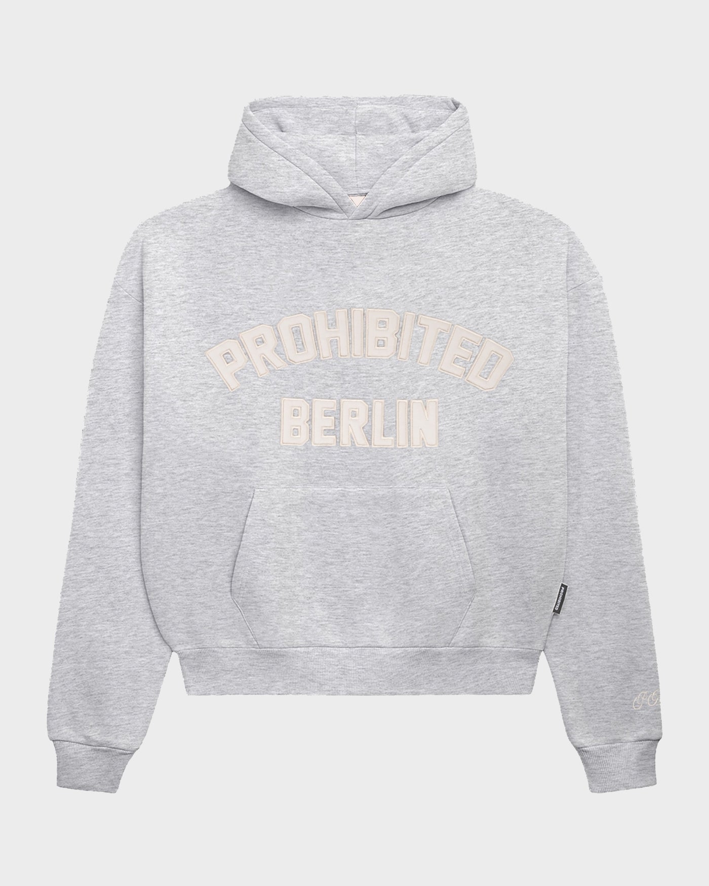 Berlin PB Hoodie | Grey Melange