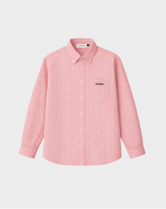 The Cambridge Button Down Shirt | Red