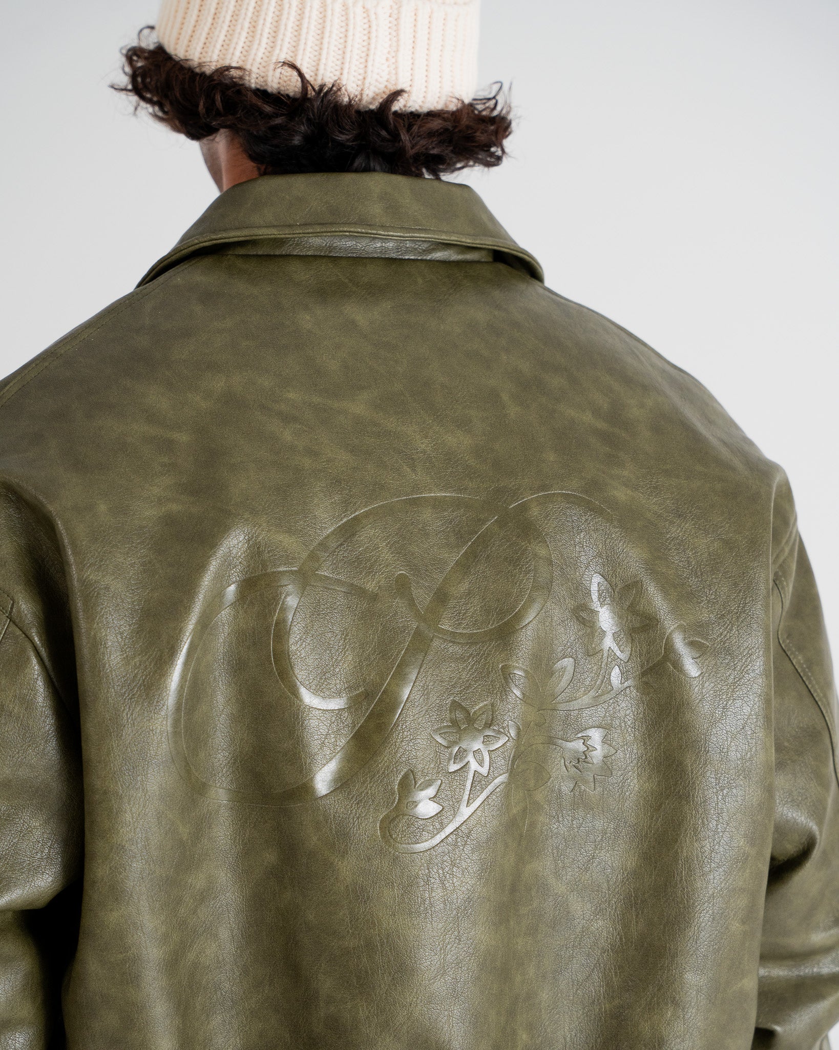 Bloom Bomber Jacket Green