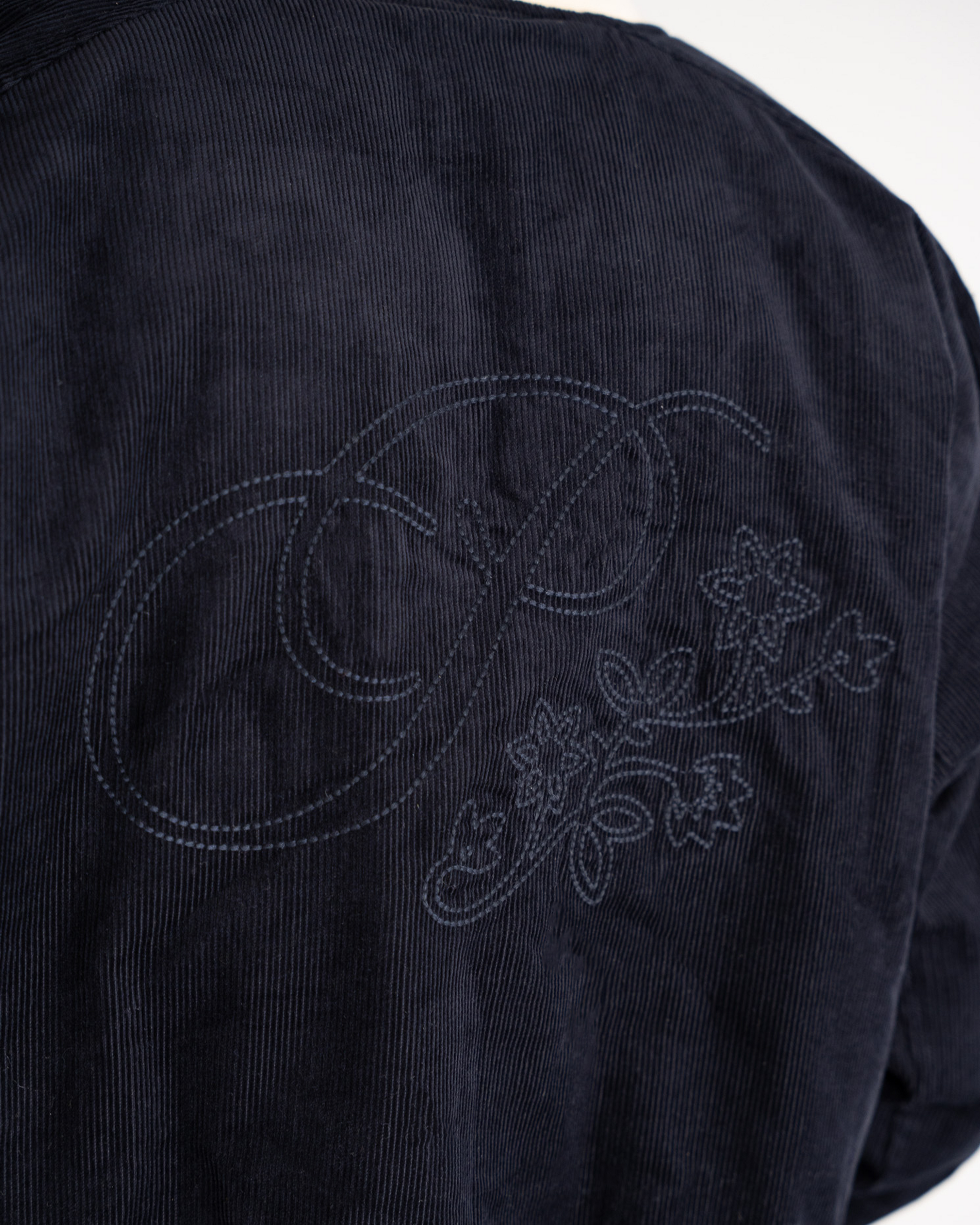 Bloom Corduroy  Bomber Jacket Navy