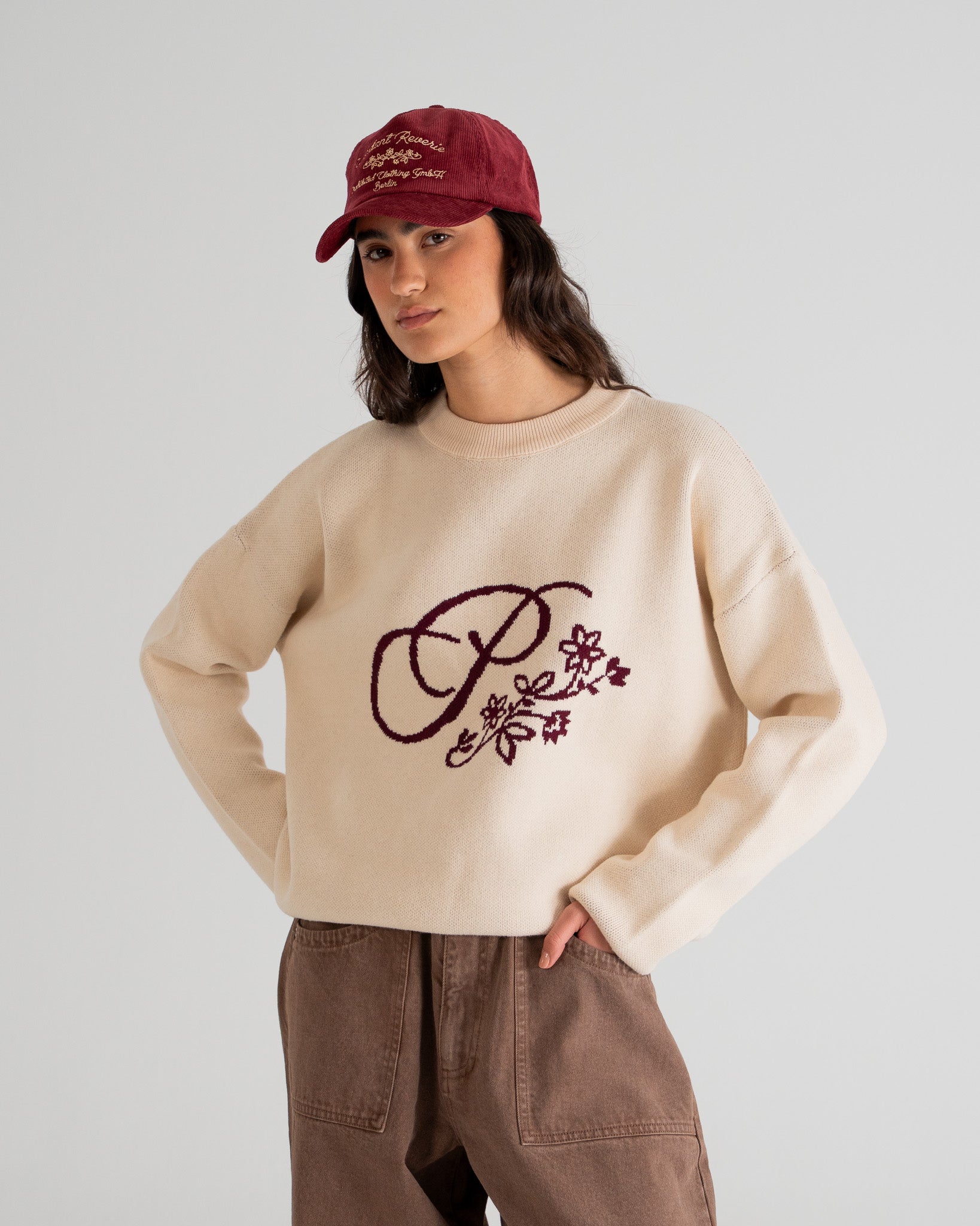 Bloom Knit Sweater Cream
