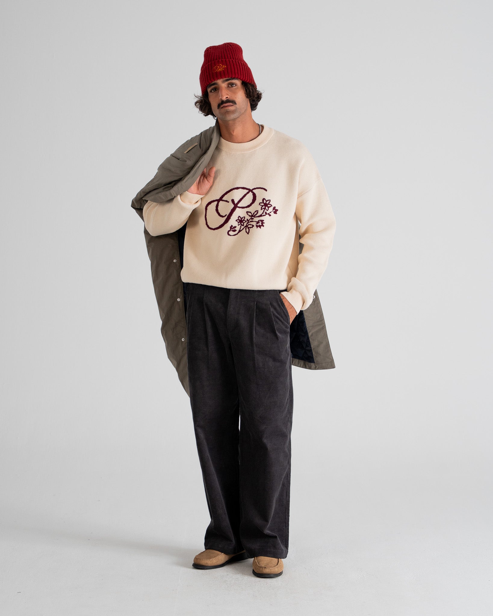 Bloom Knit Sweater Cream