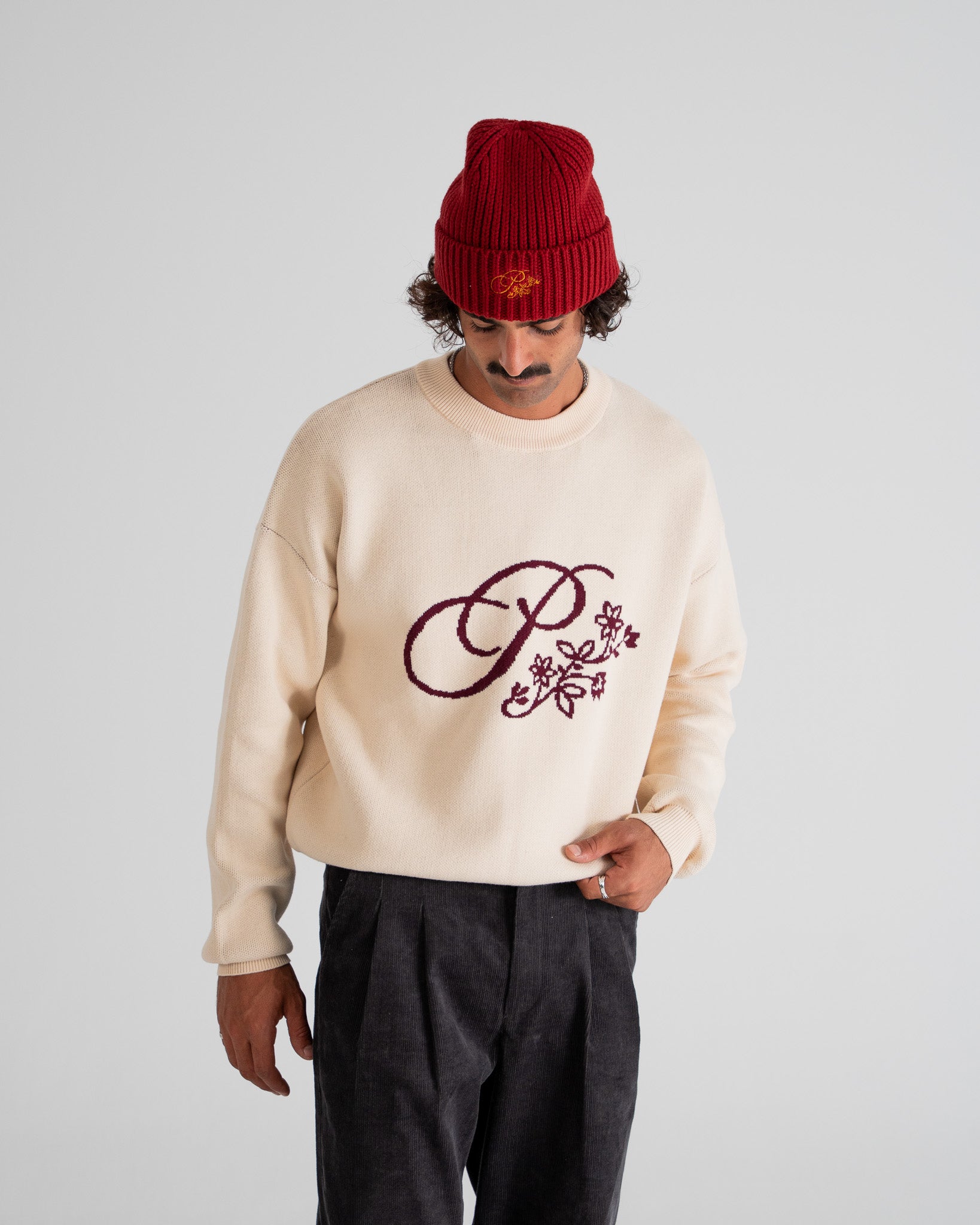 Bloom Knit Sweater Cream