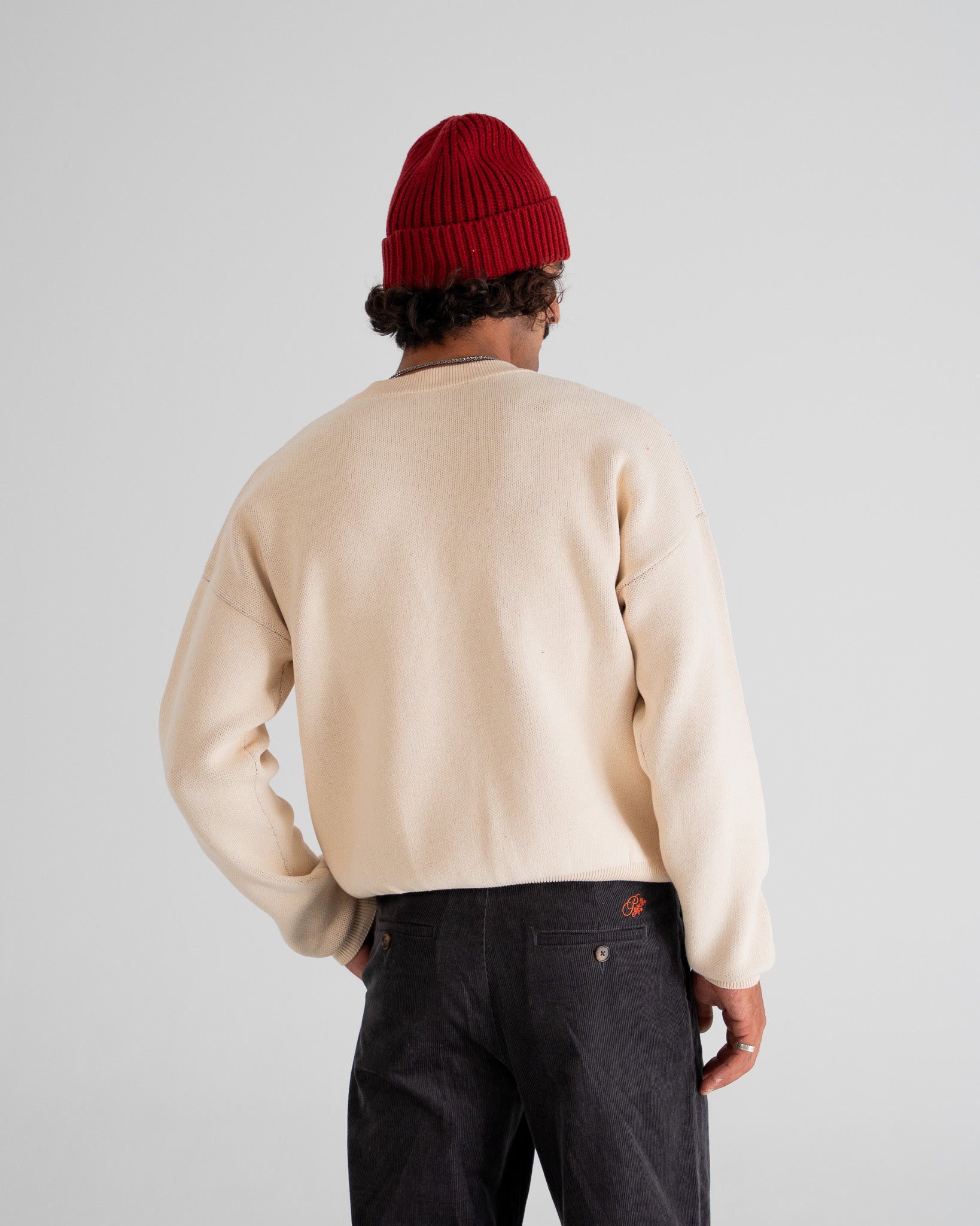 Bloom Knit Sweater Cream