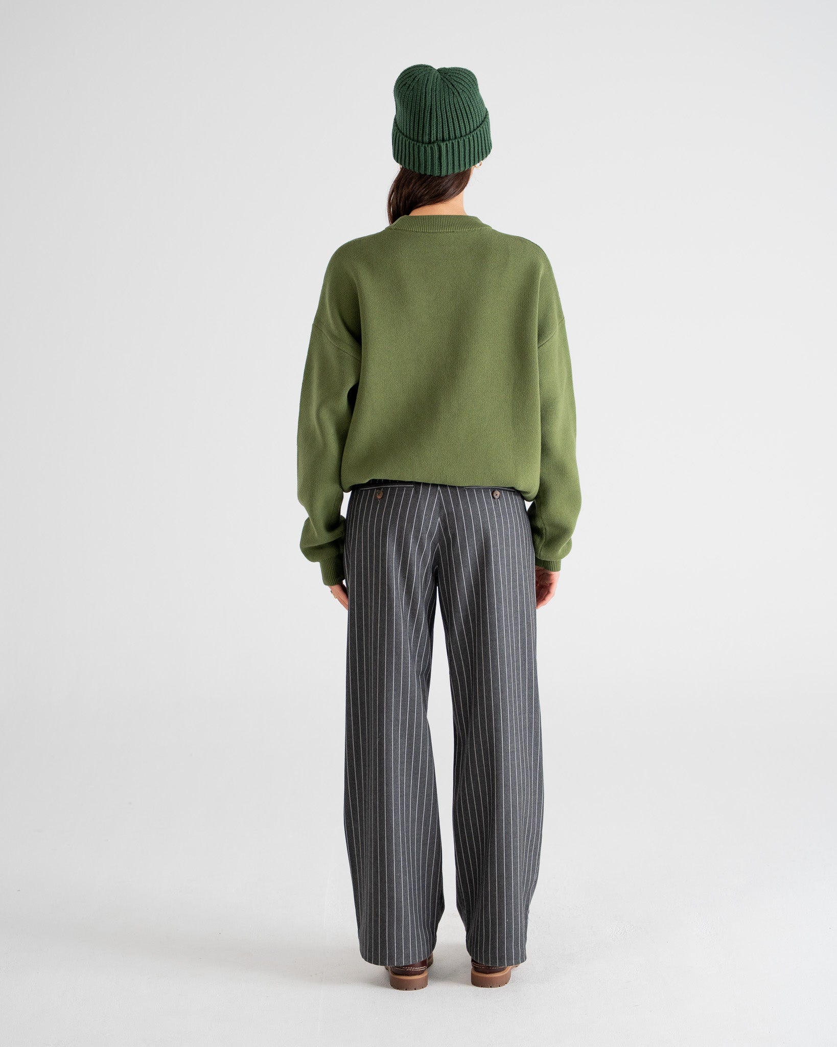 Bloom Knit Sweater Light Green