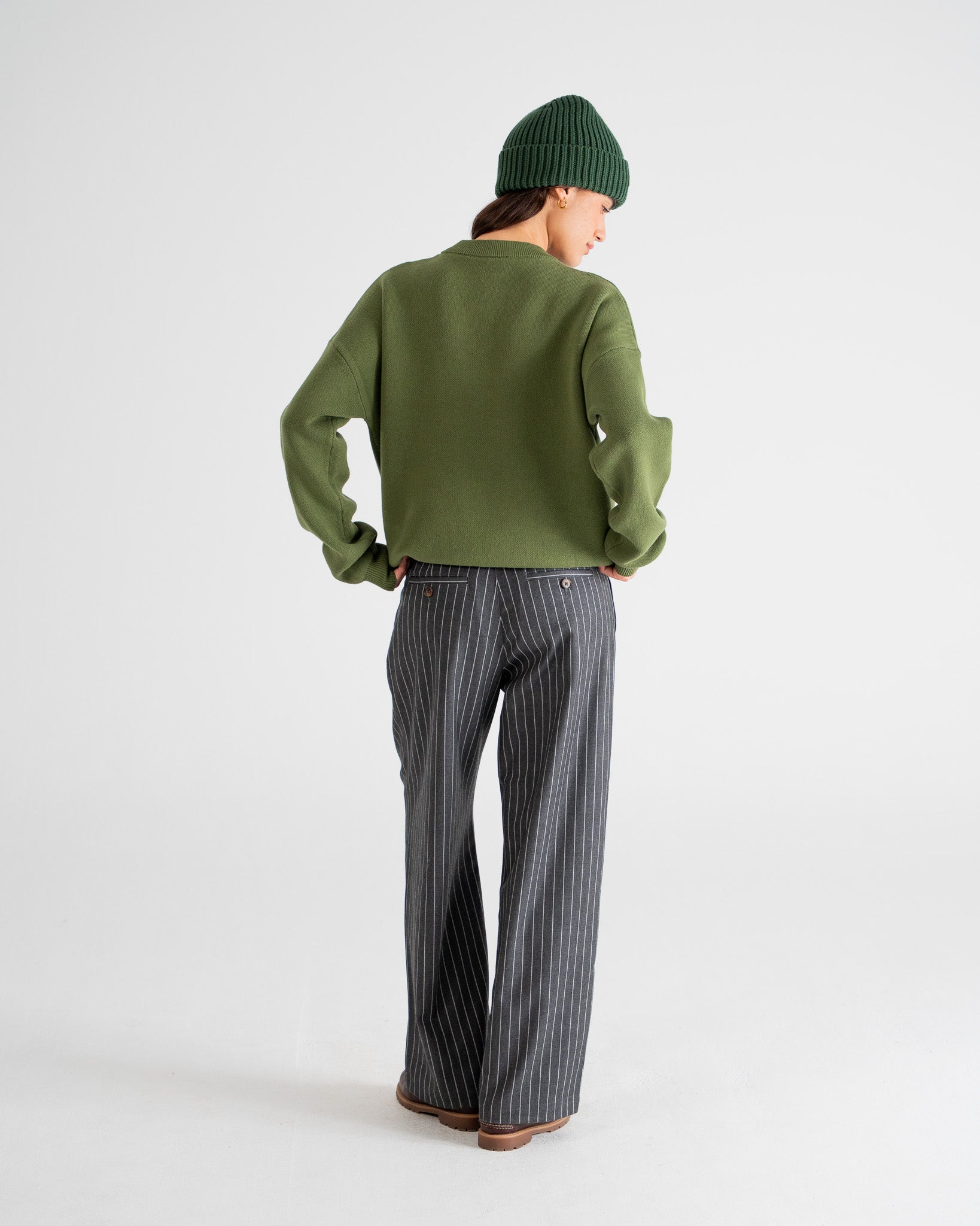 Bloom Knit Sweater Light Green