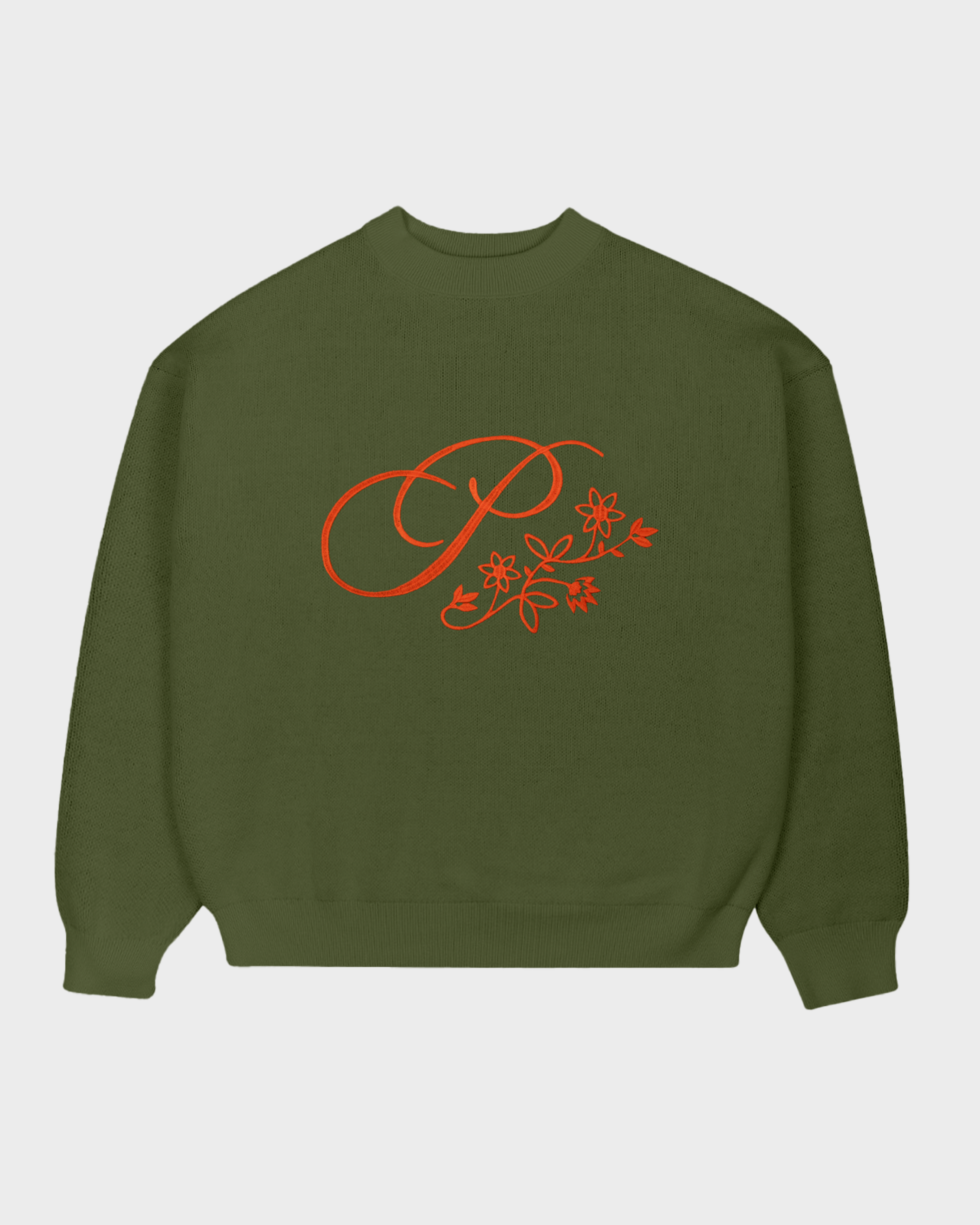 Bloom Knit Sweater Light Green