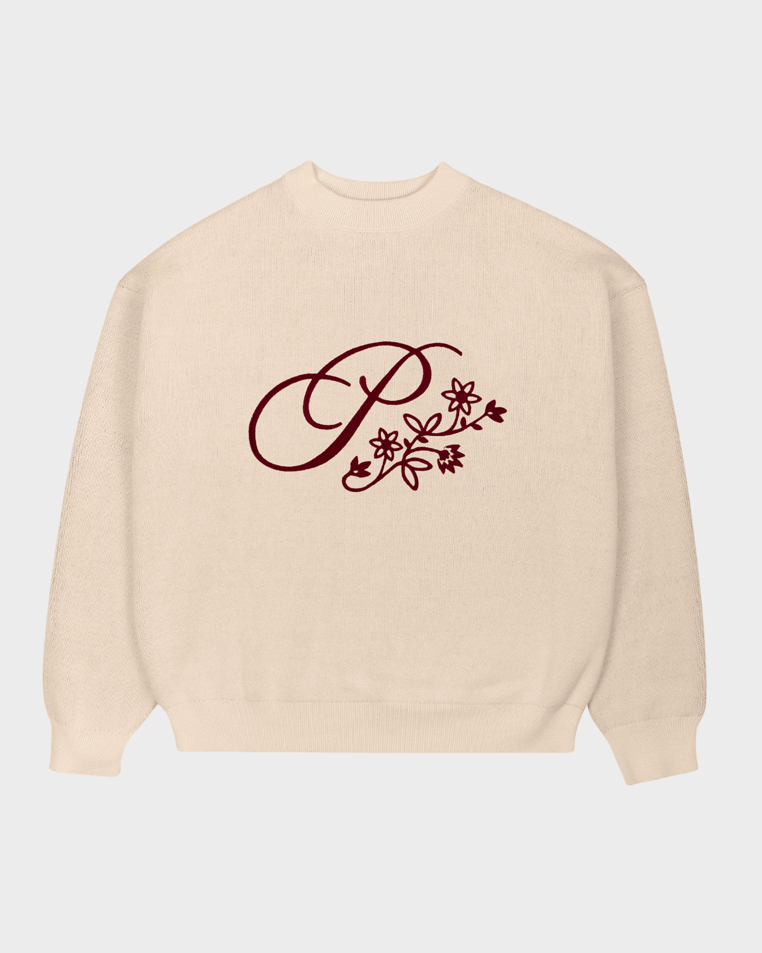 Bloom Knit Sweater Cream