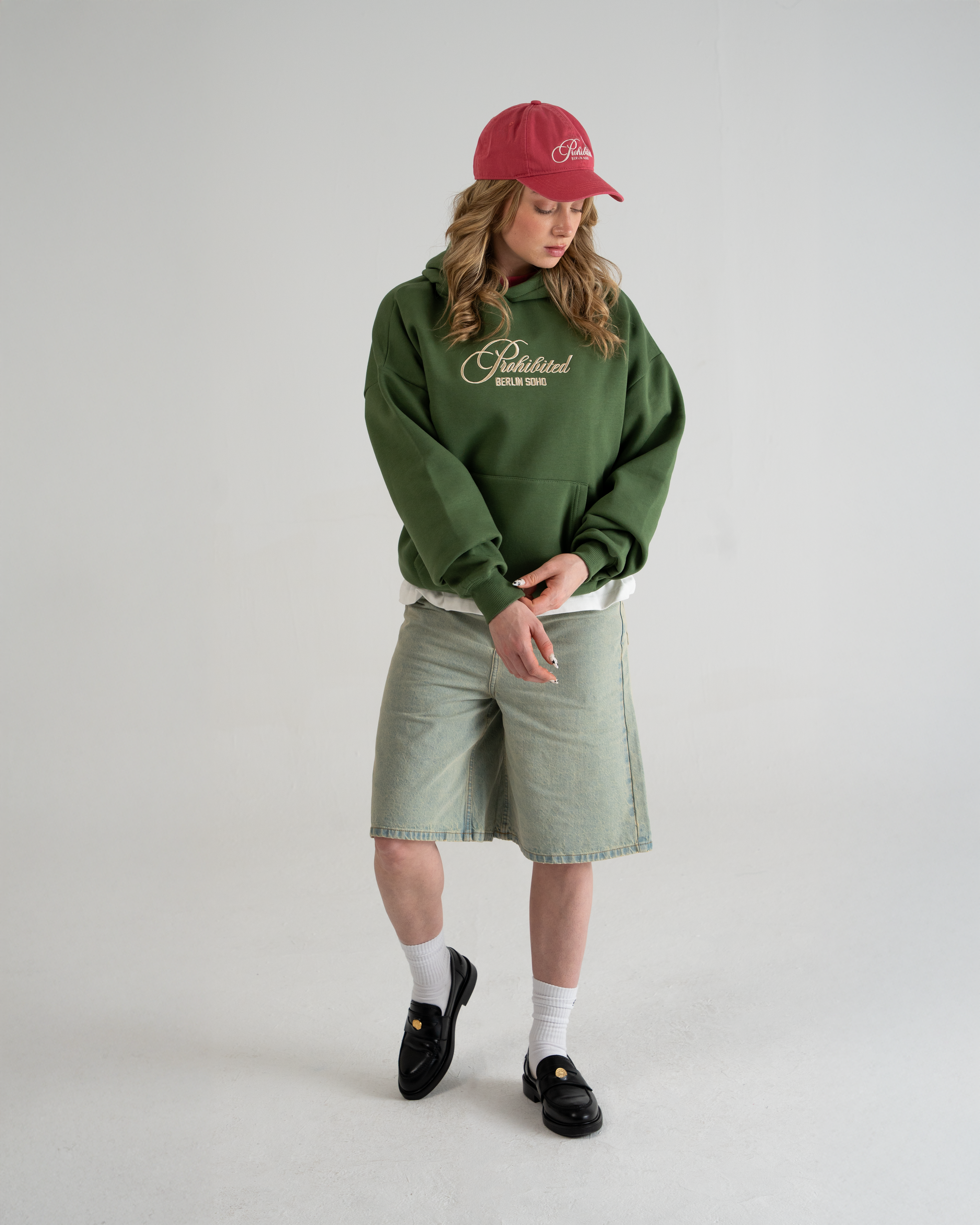 Bohemian Hoodie Vintage Green