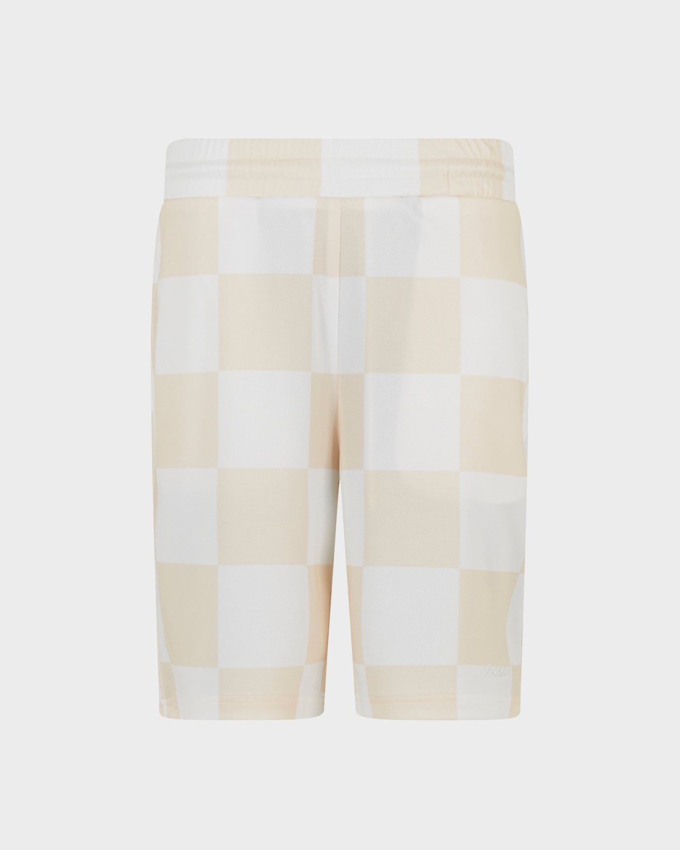 Checkered Shorts | Beige