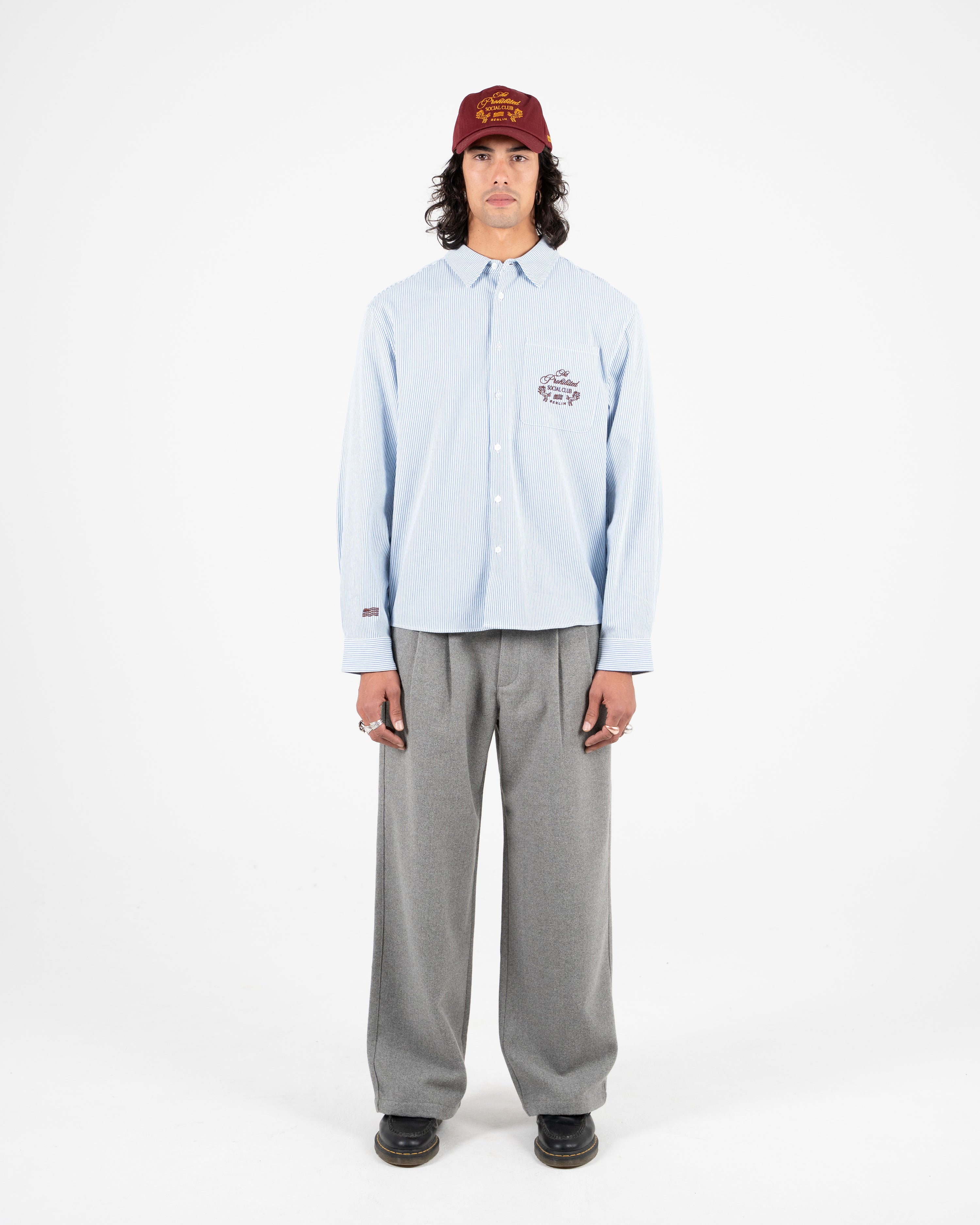 Club Dress Shirt Blue