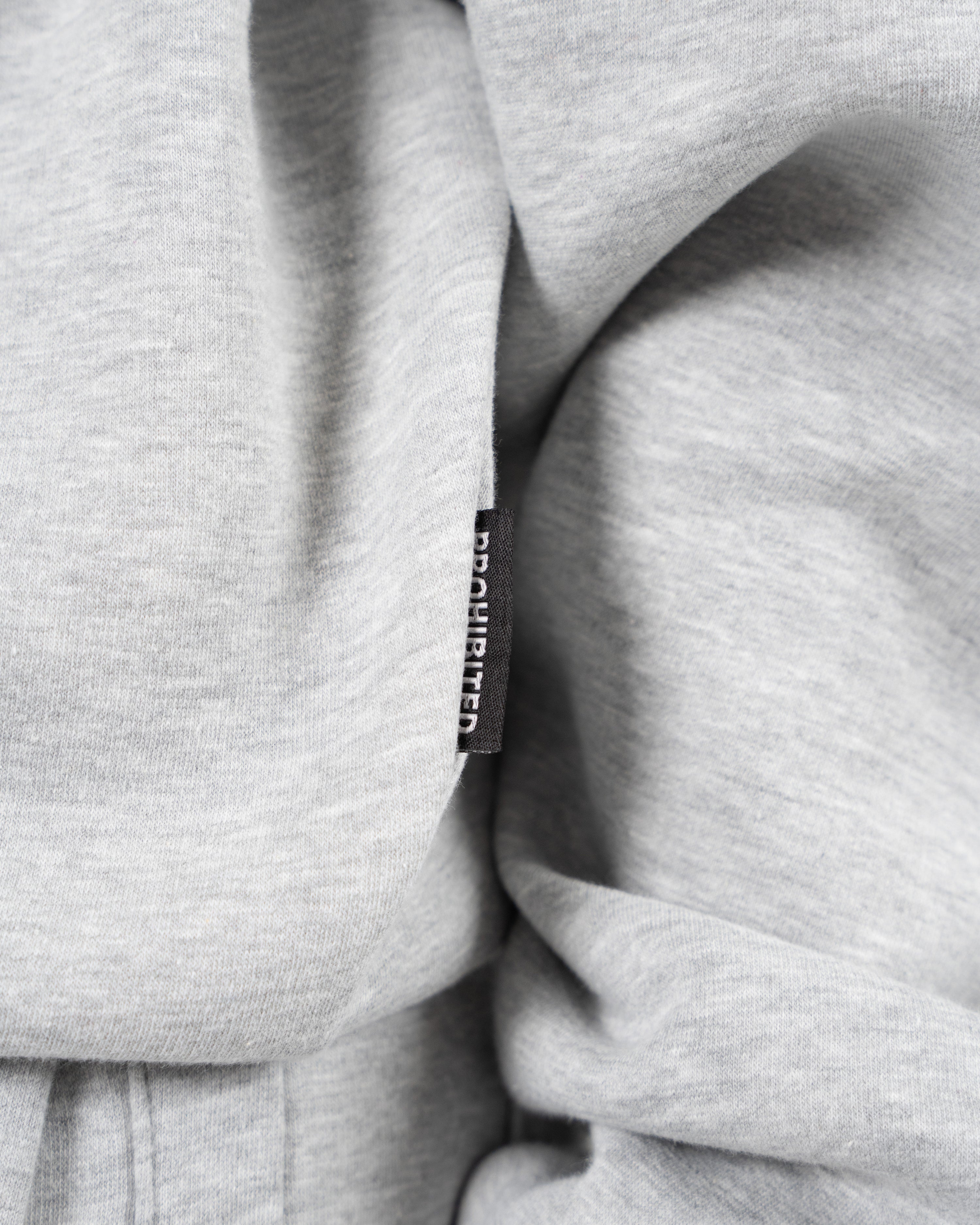 Club Member Crew Neck Grey Melange