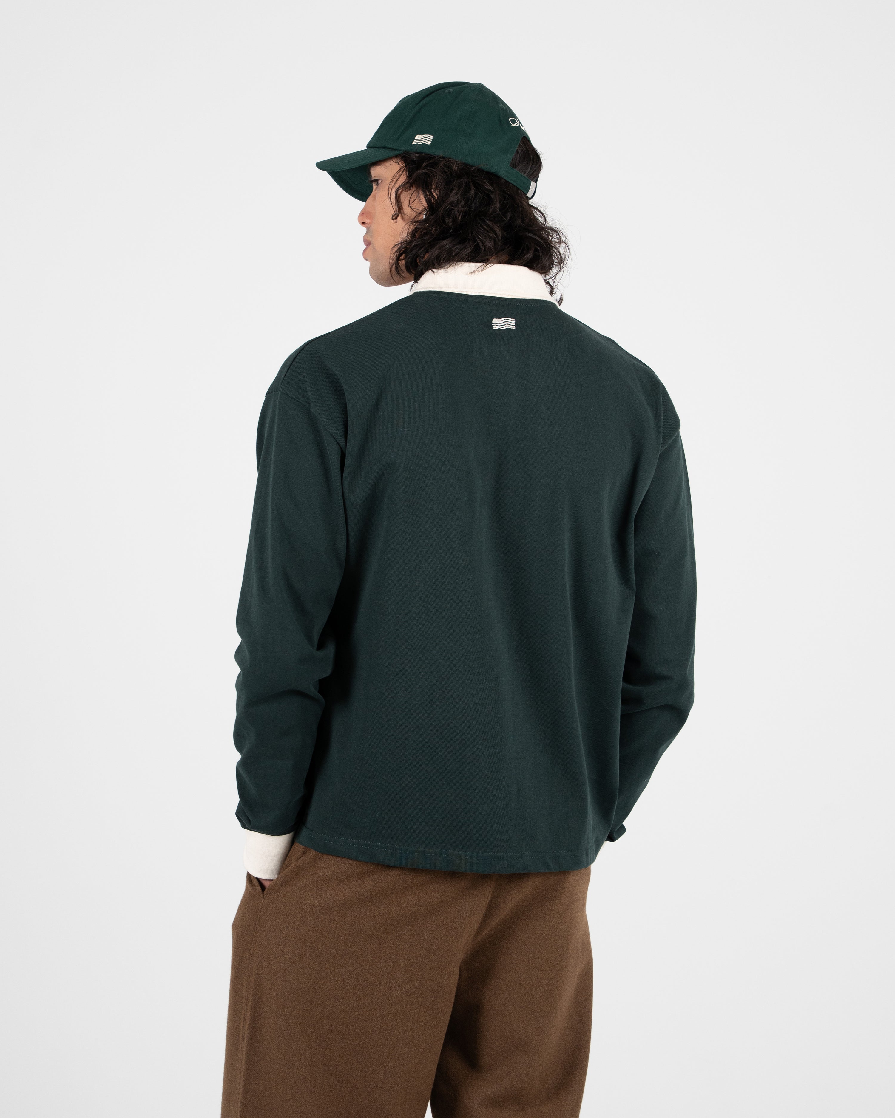 Club Polo Longsleeve Green