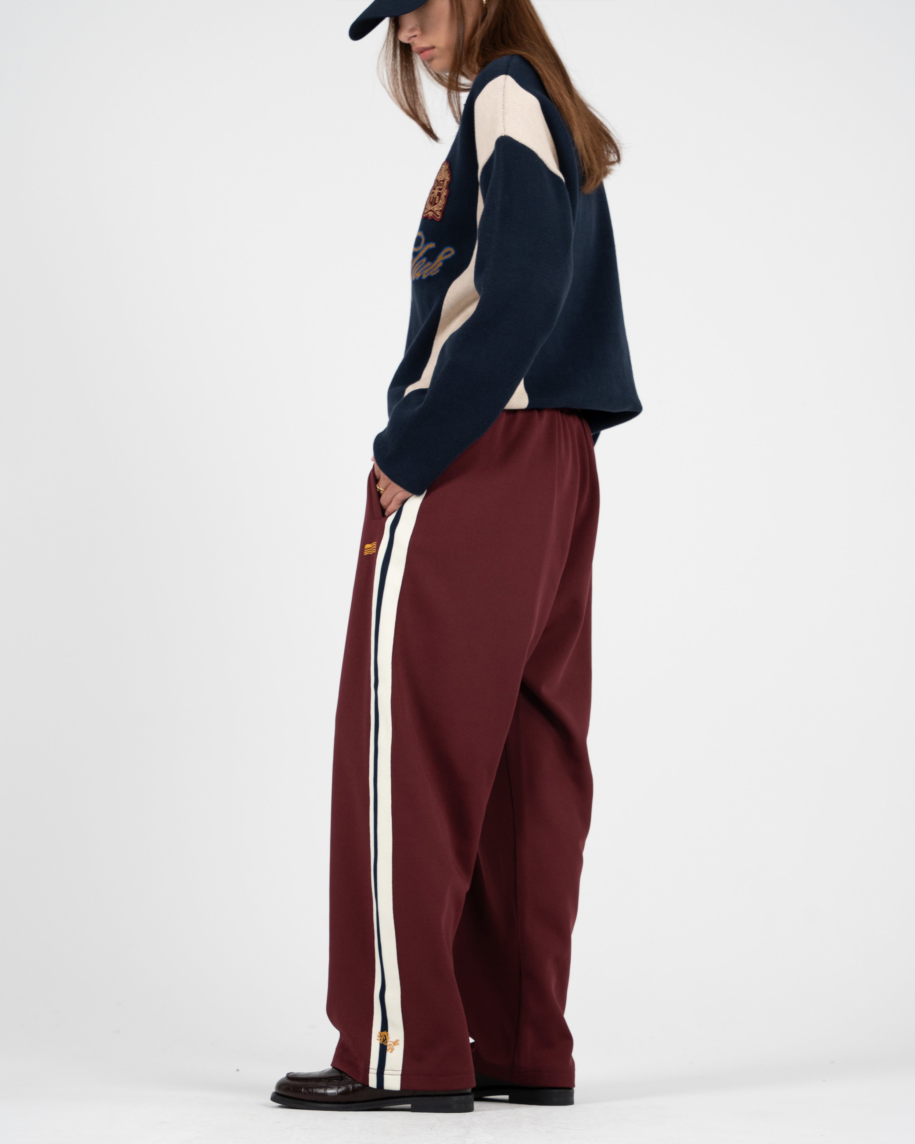 Club Trackpants Bordeaux