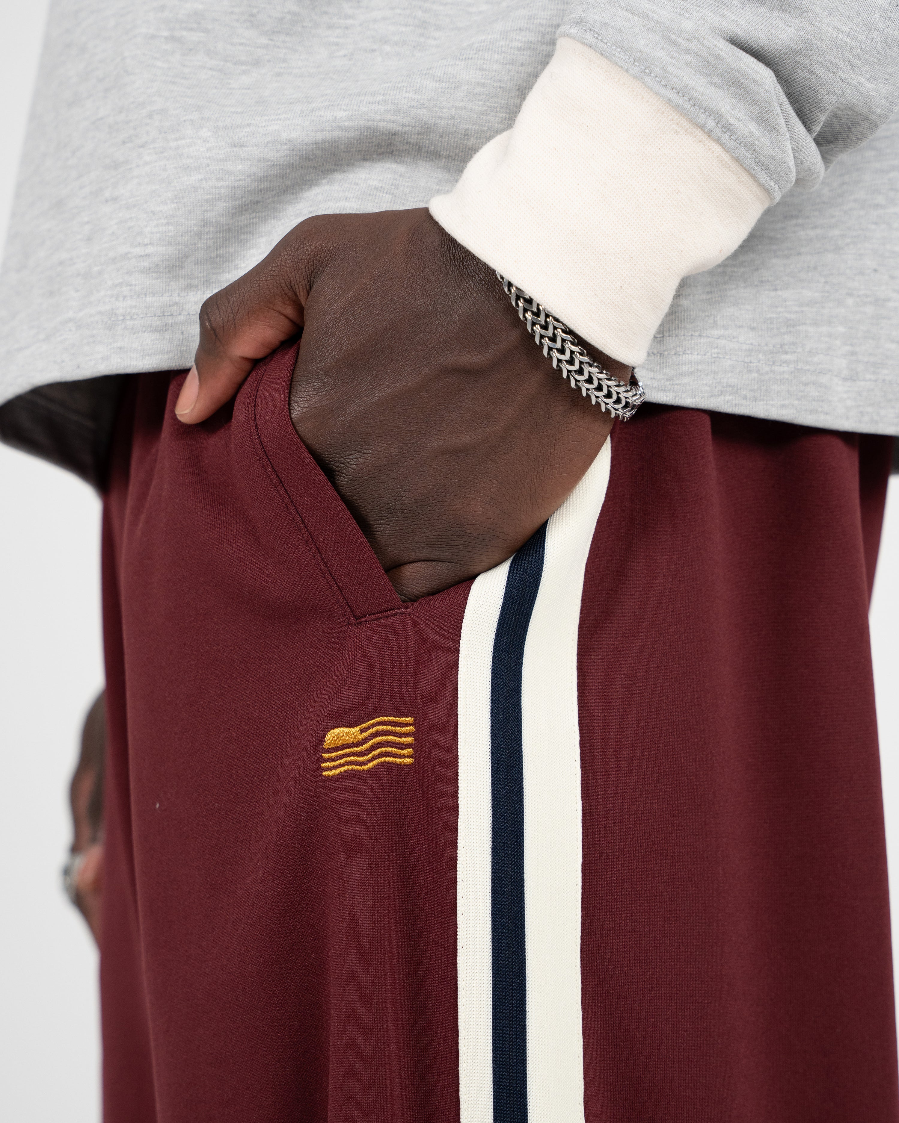 Club Trackpants Bordeaux