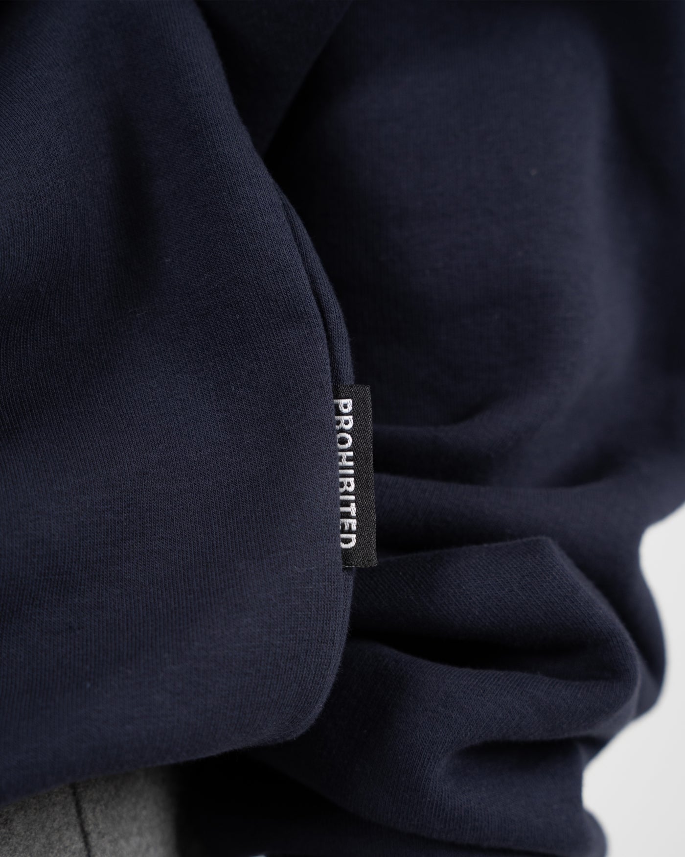 Club Member Contrast Zip-Hoodie | Navy